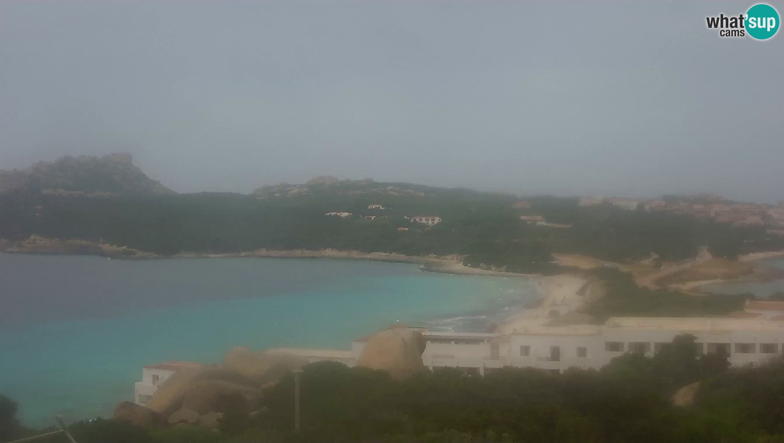 Live Webcam Capo Testa la plage de 2 mer – Santa Teresa Gallura – livecam Sardaigne