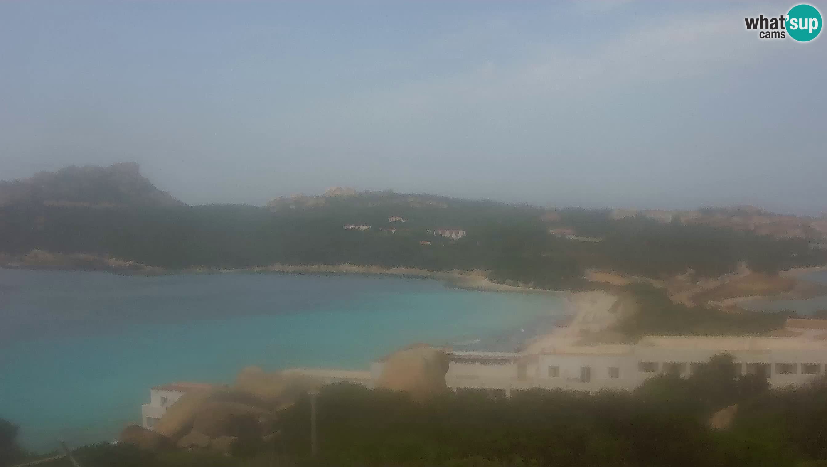 Live Webcam Capo Testa der Strand von 2 Meer – Santa Teresa Gallura – livecam Sardinien