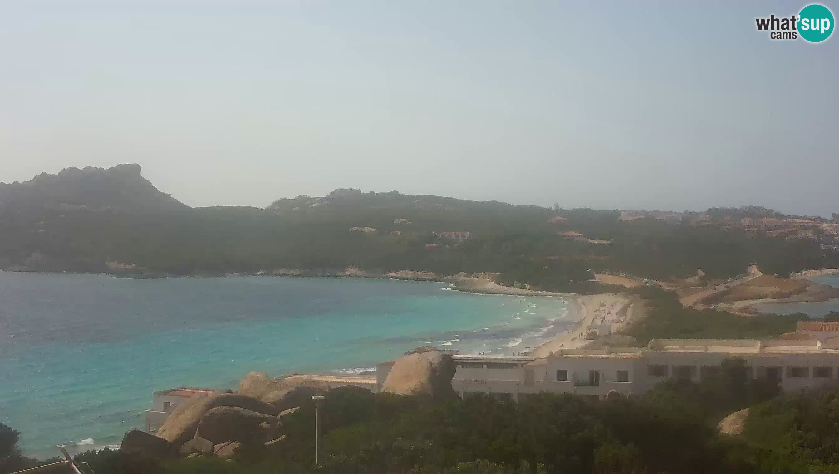 Spletna kamera v živo Capo Testa plaža dveh morij – Santa Teresa Gallura – Sardinija