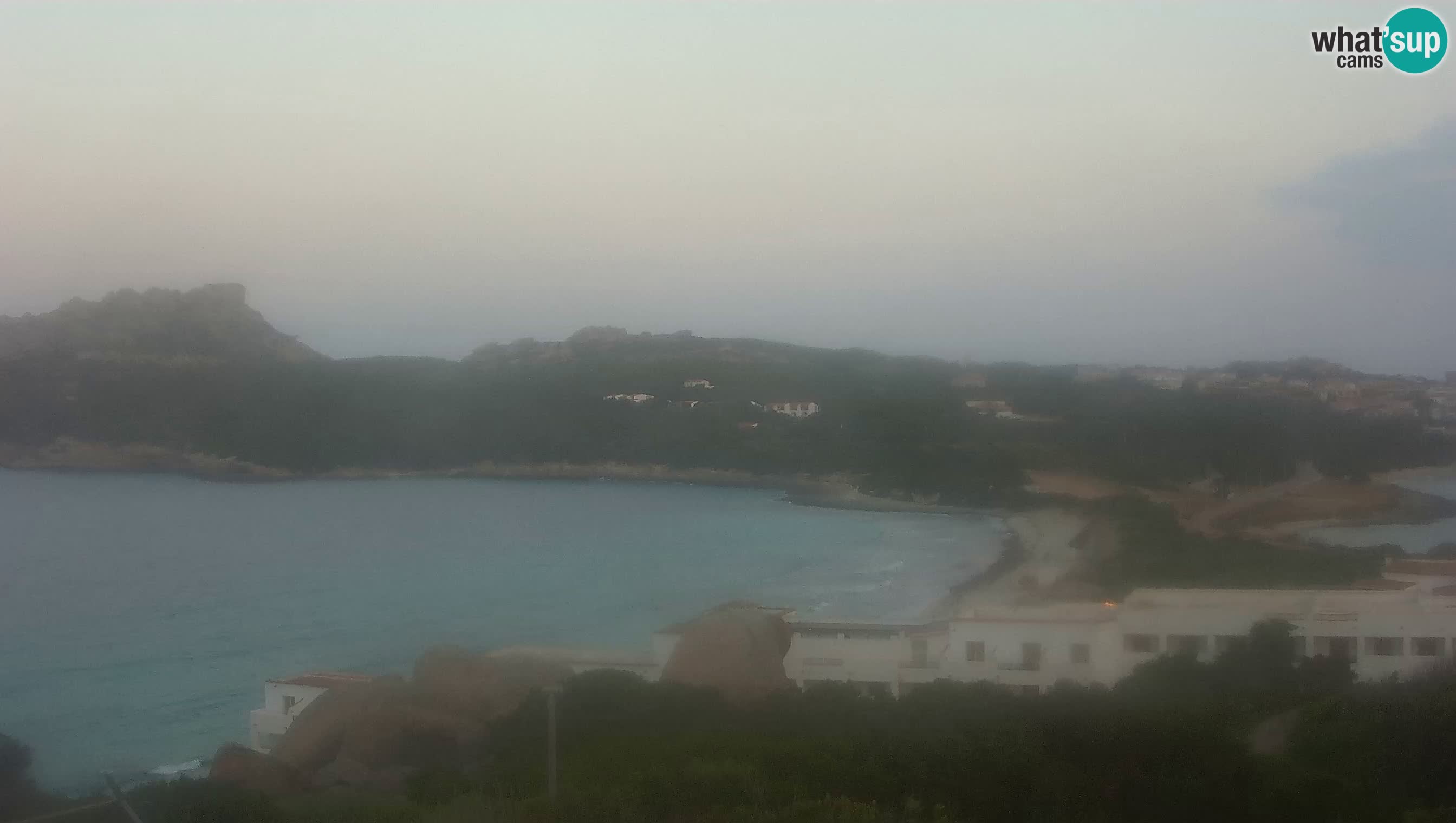 Live Webcam Capo Testa der Strand von 2 Meer – Santa Teresa Gallura – livecam Sardinien