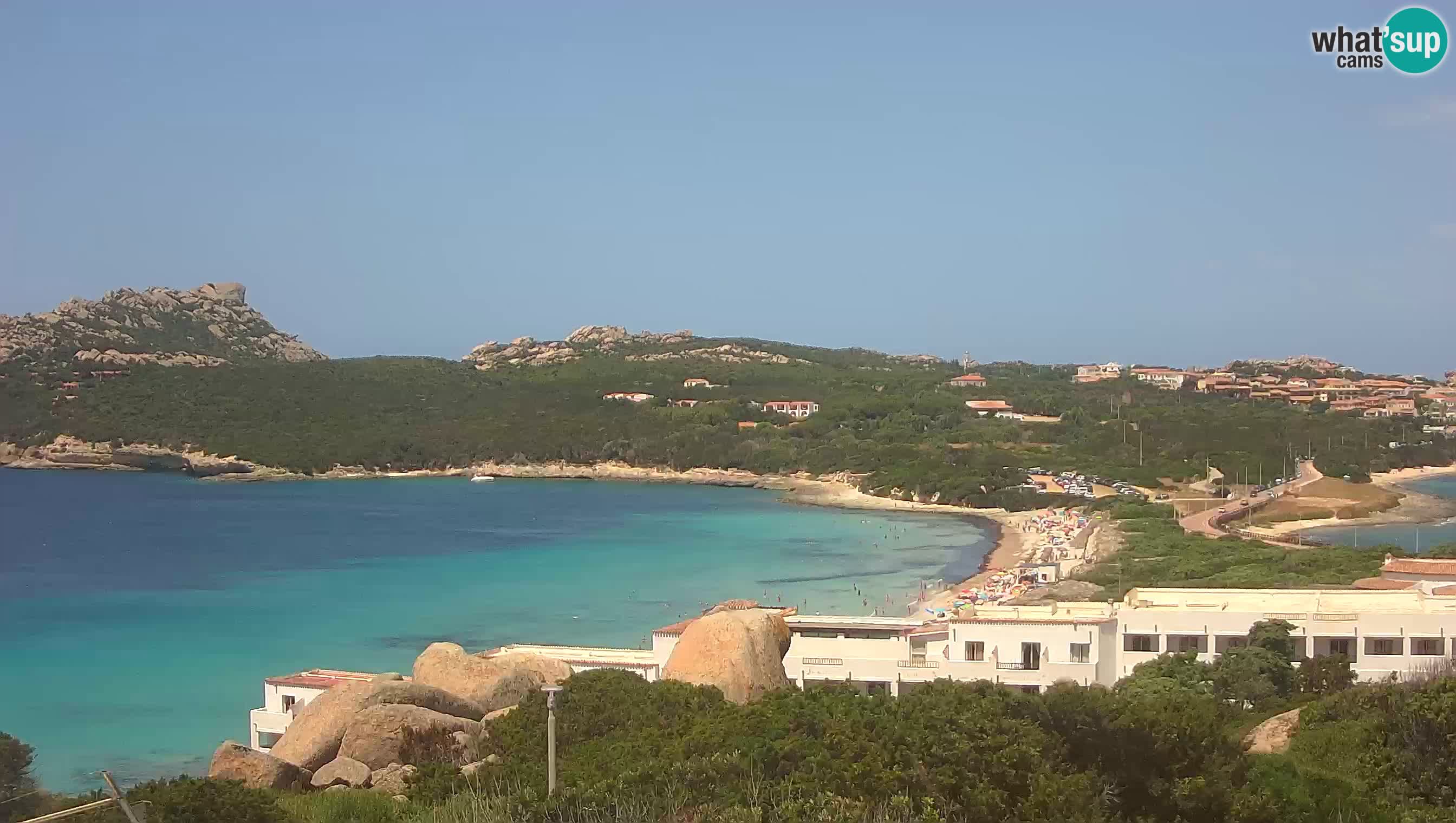 Web kamera uživo Capo Testa plaža s 2 mora – Santa Teresa Gallura – kamera uživo Sardinija