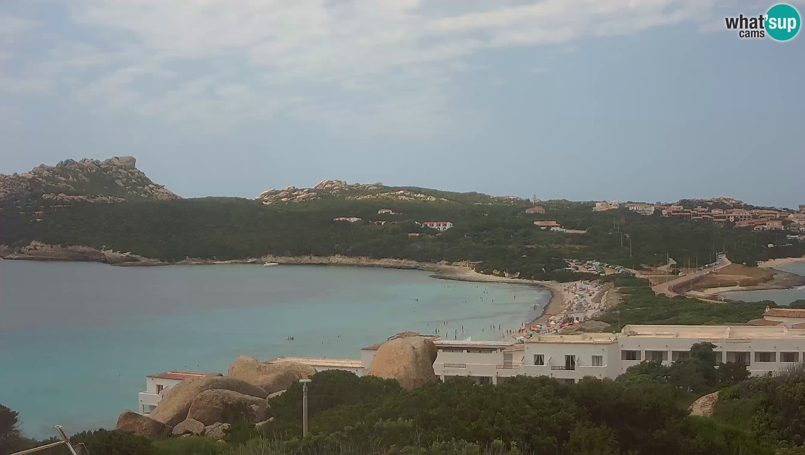 Web kamera uživo Capo Testa plaža s 2 mora – Santa Teresa Gallura – kamera uživo Sardinija
