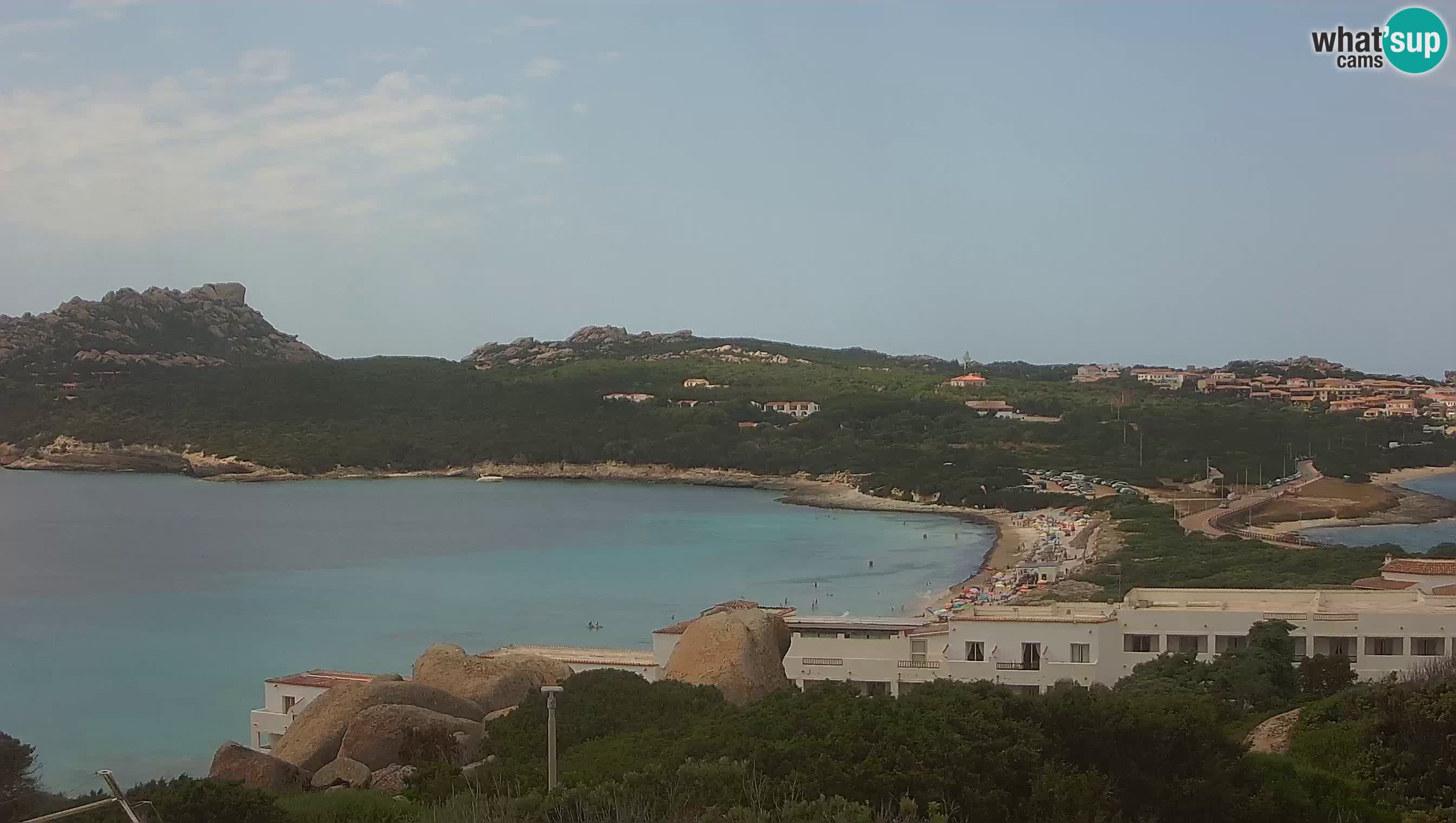 Live Webcam Capo Testa la plage de 2 mer – Santa Teresa Gallura – livecam Sardaigne