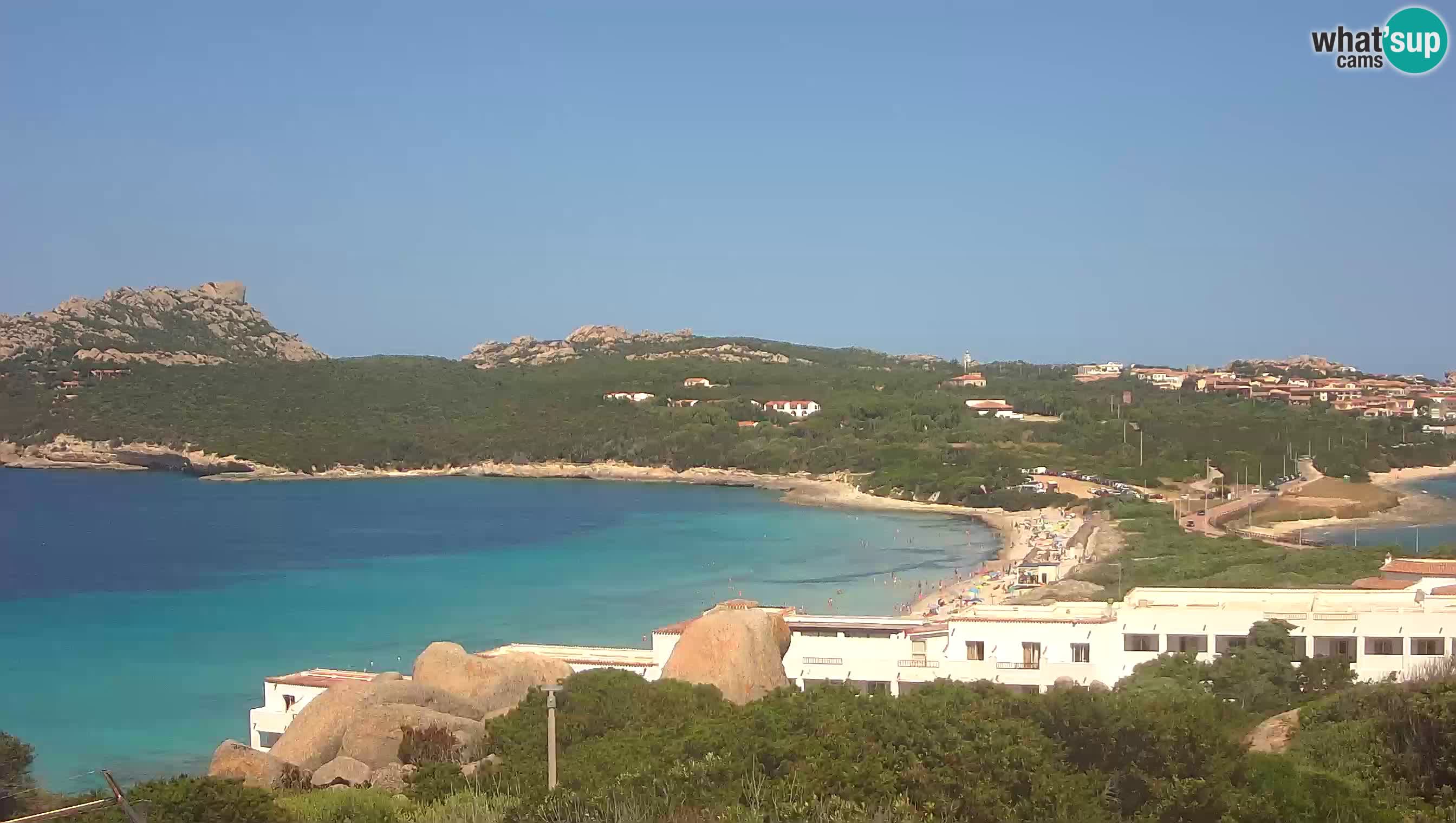 Live Webcam Capo Testa the beach of 2 sea – Santa Teresa Gallura – livecam Sardinia