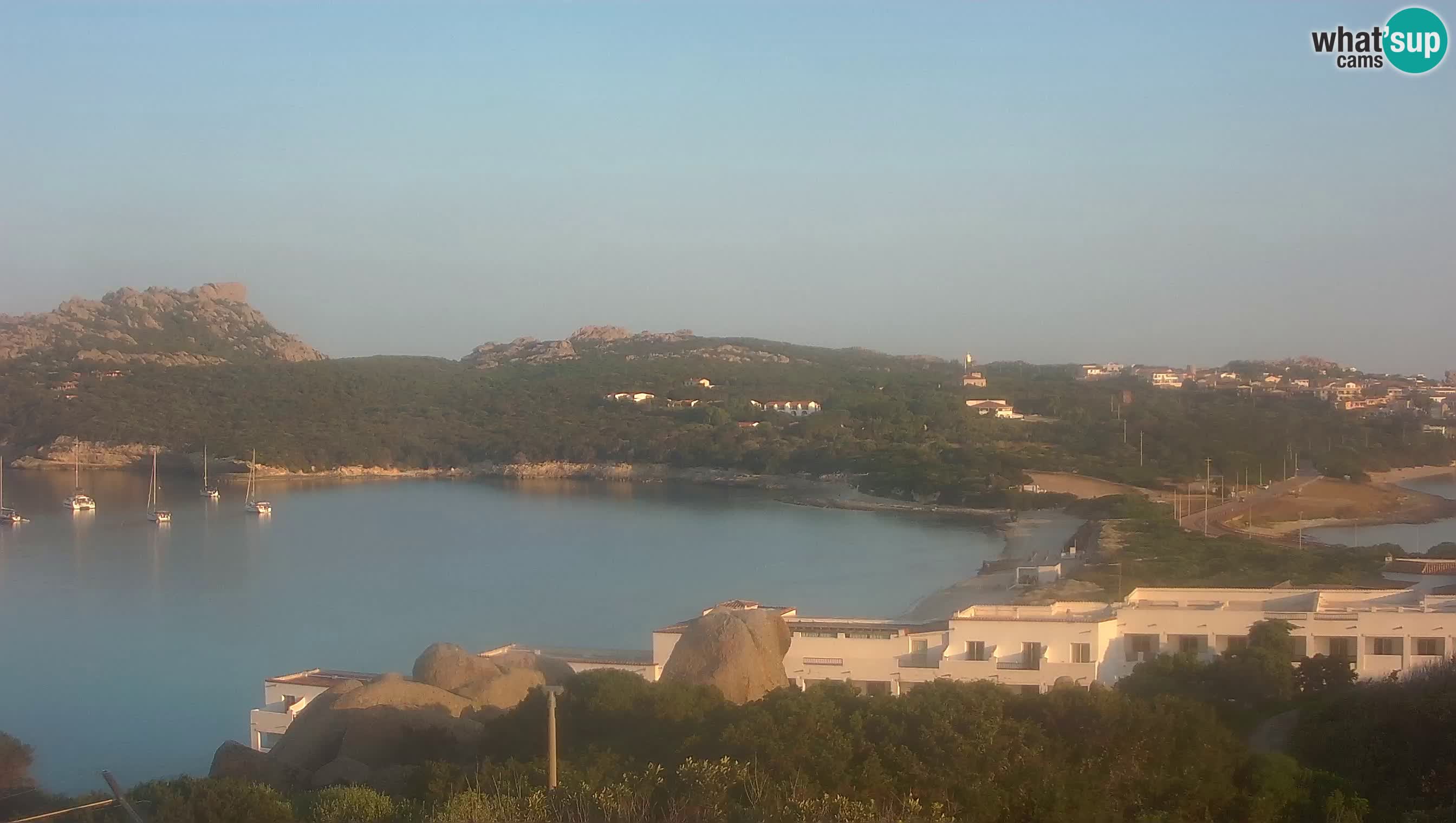 Spletna kamera v živo Capo Testa plaža dveh morij – Santa Teresa Gallura – Sardinija