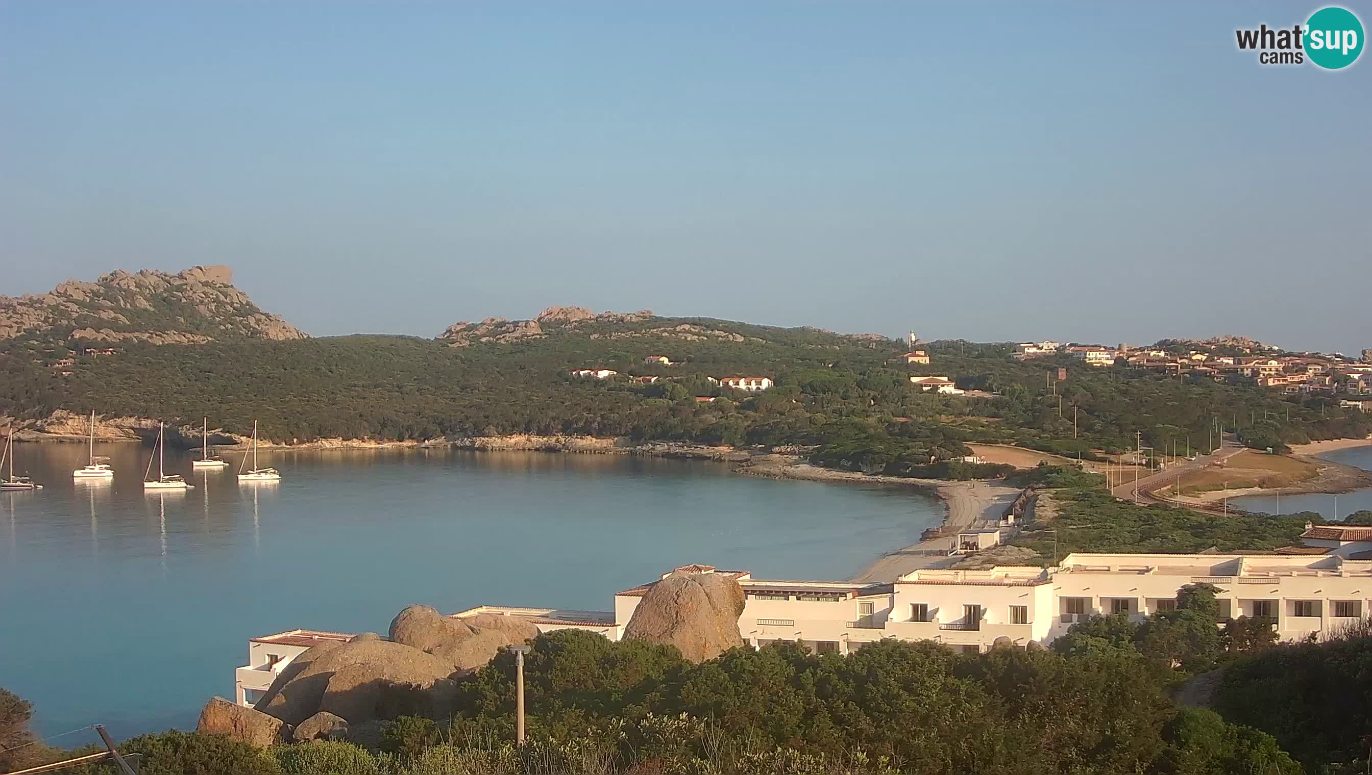 Web kamera uživo Capo Testa plaža s 2 mora – Santa Teresa Gallura – kamera uživo Sardinija