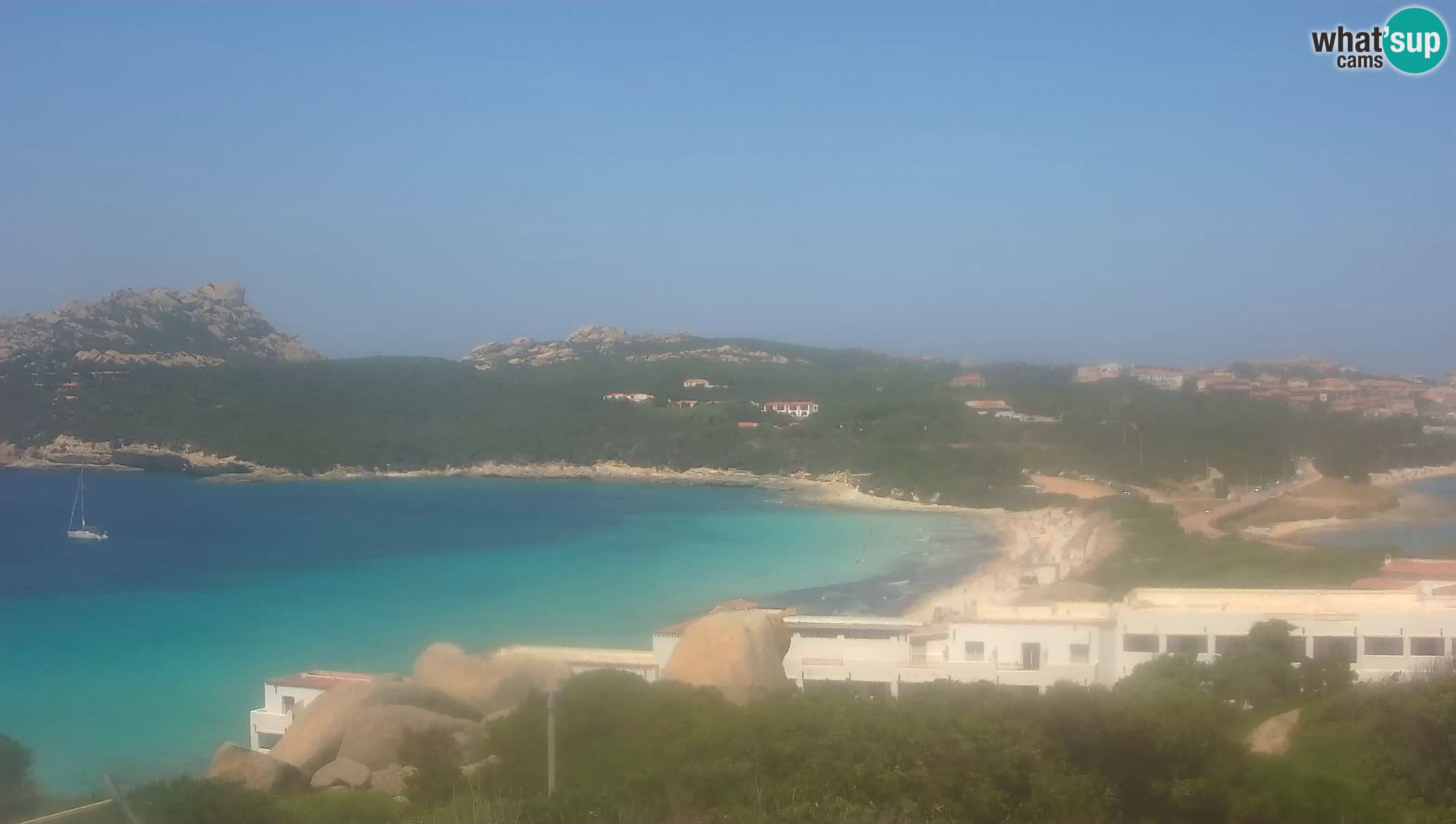 Live Webcam Capo Testa the beach of 2 sea – Santa Teresa Gallura – livecam Sardinia