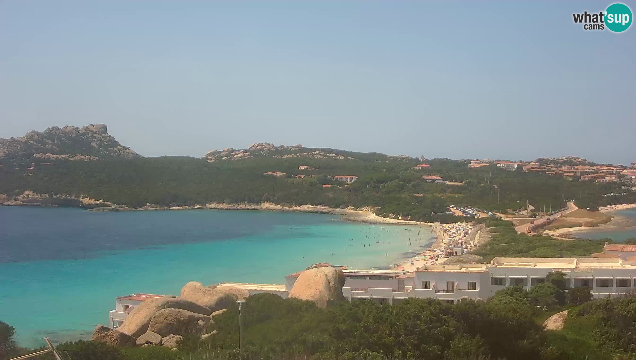 Live Webcam Capo Testa the beach of 2 sea – Santa Teresa Gallura – livecam Sardinia