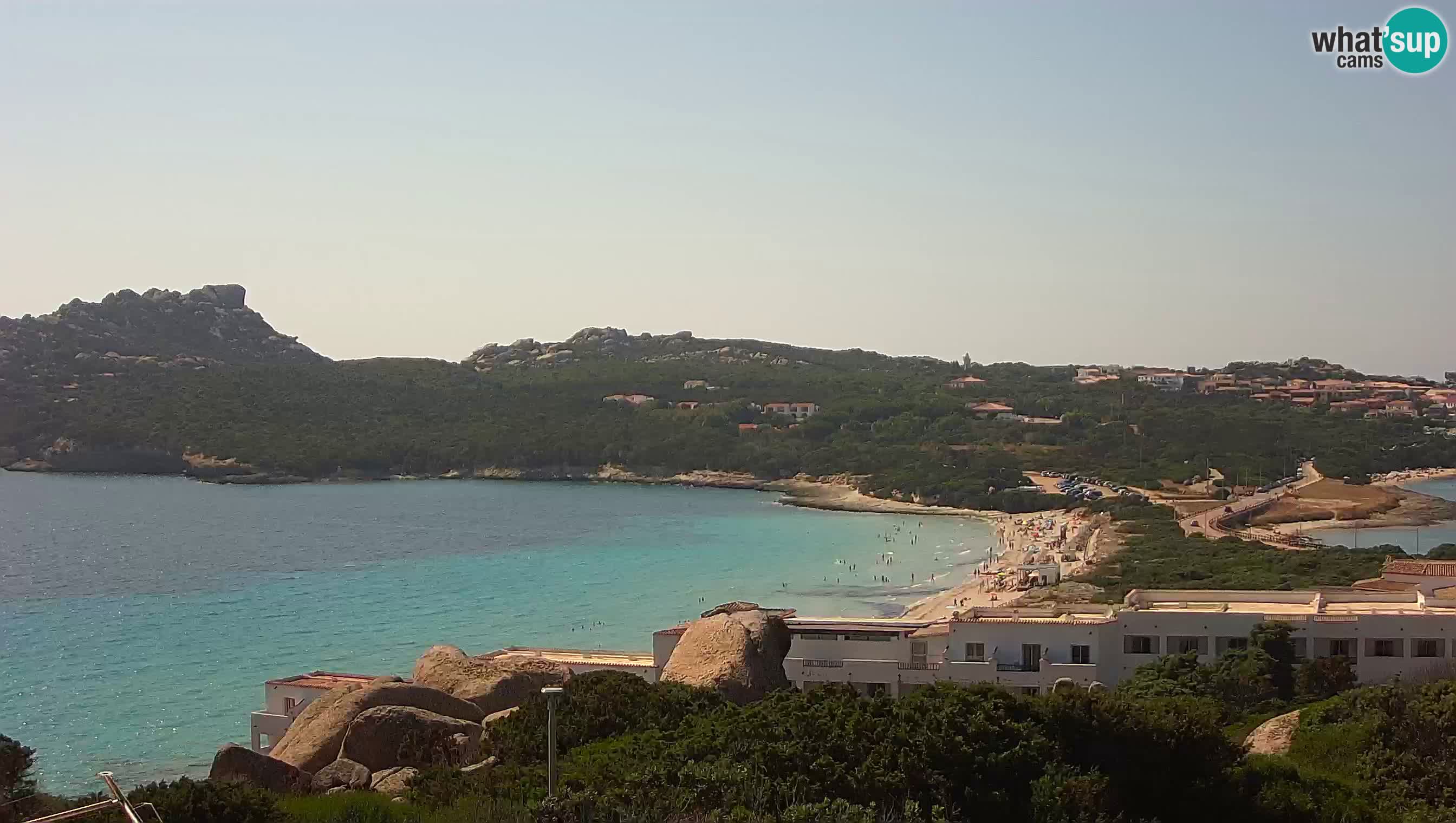 Web kamera uživo Capo Testa plaža s 2 mora – Santa Teresa Gallura – kamera uživo Sardinija