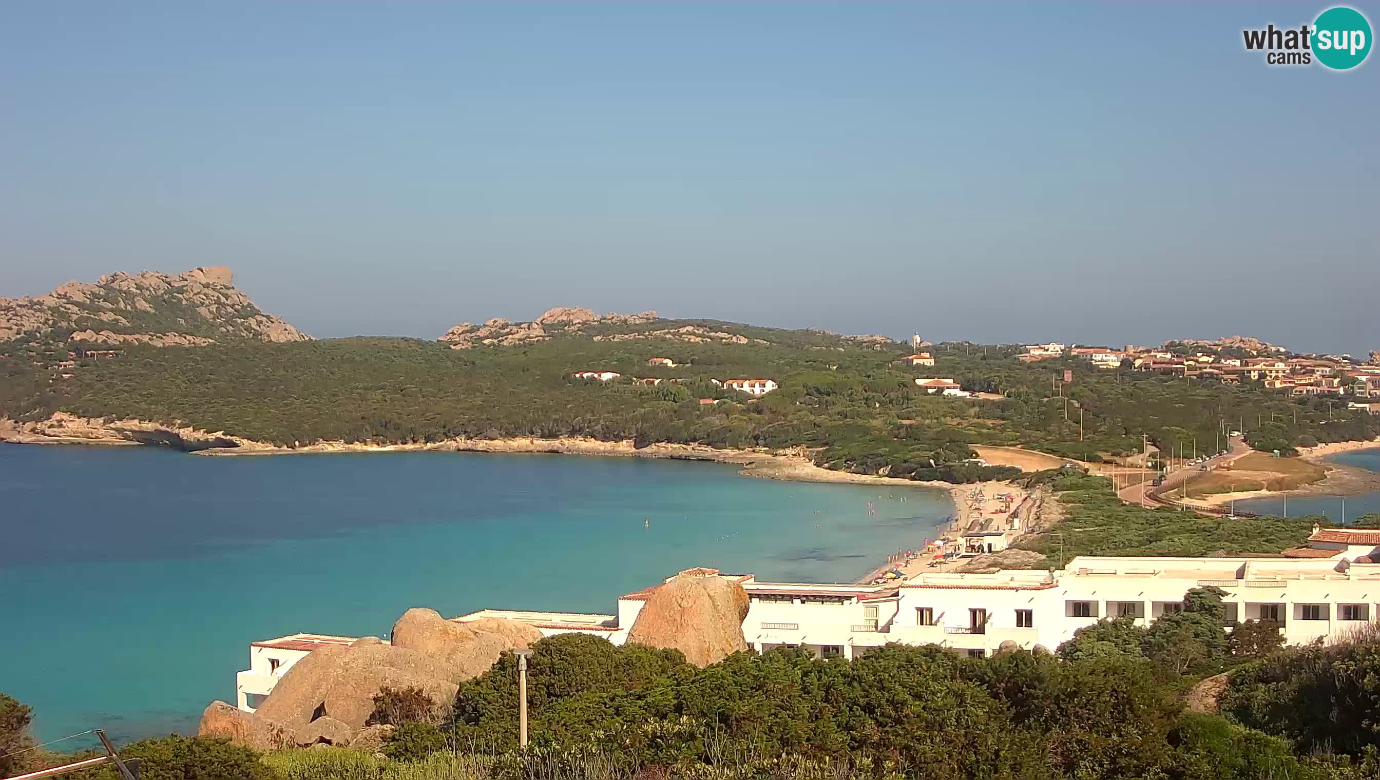 Live Webcam Capo Testa la spiaggia dei due mari – Santa Teresa Gallura – livecam Sardegna