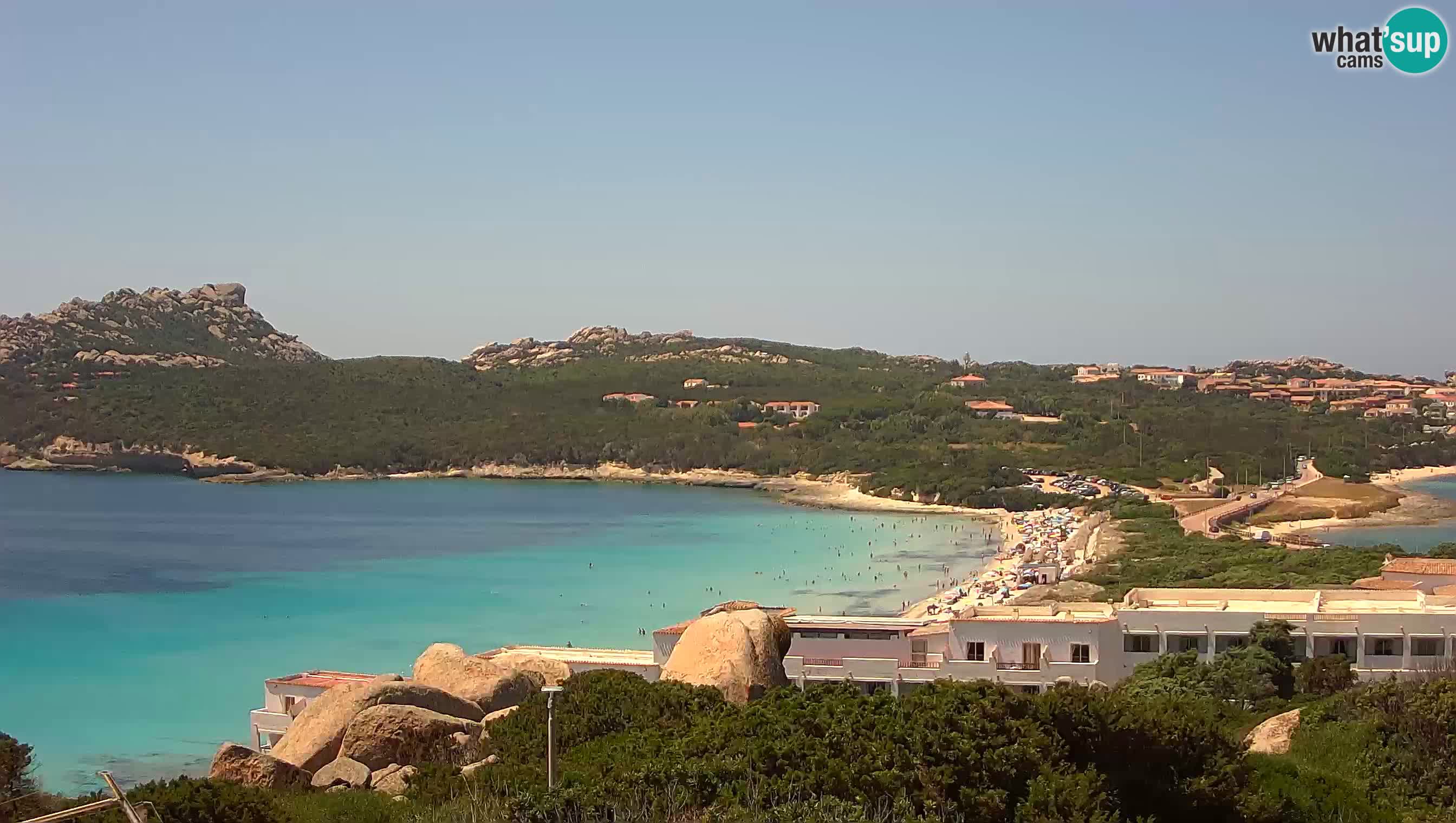 Live Webcam Capo Testa the beach of 2 sea – Santa Teresa Gallura – livecam Sardinia