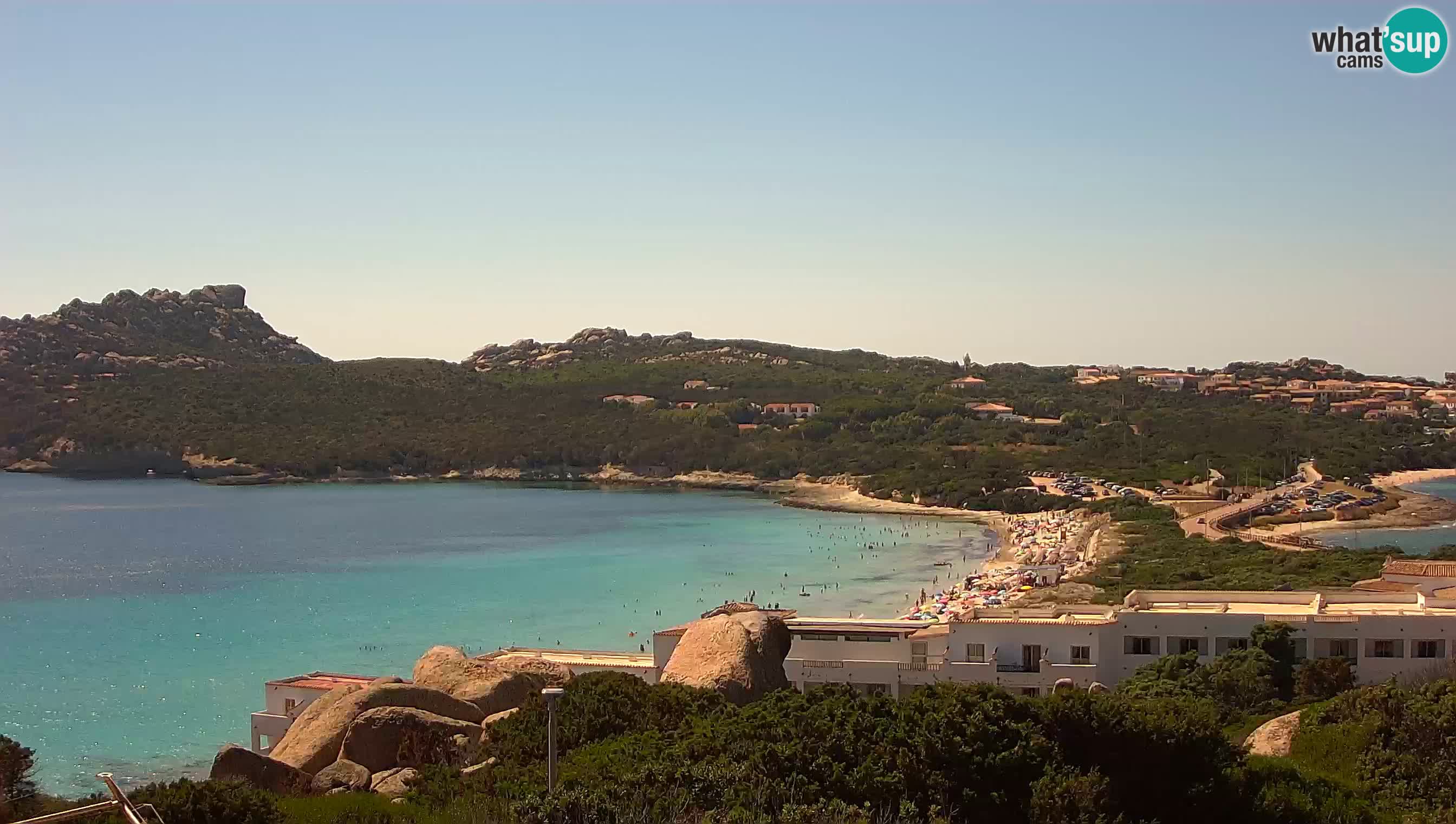 Live Webcam Capo Testa the beach of 2 sea – Santa Teresa Gallura – livecam Sardinia