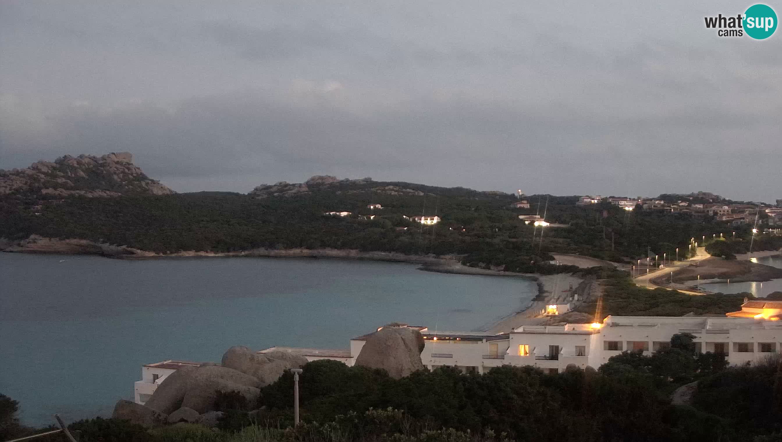 Webcam en vivo Capo Testa la playa de 2 mar – Santa Teresa Gallura – livecam Sardinia