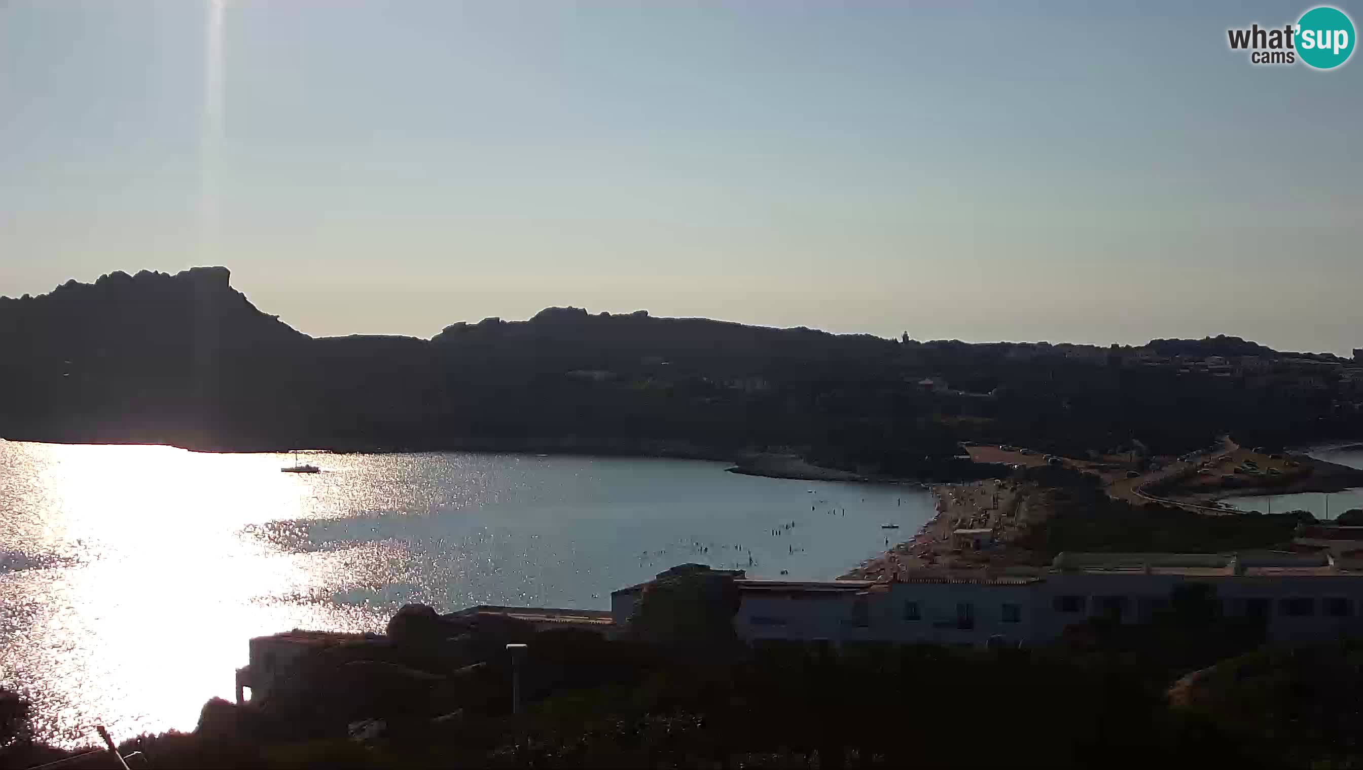 Live Webcam Capo Testa der Strand von 2 Meer – Santa Teresa Gallura – livecam Sardinien