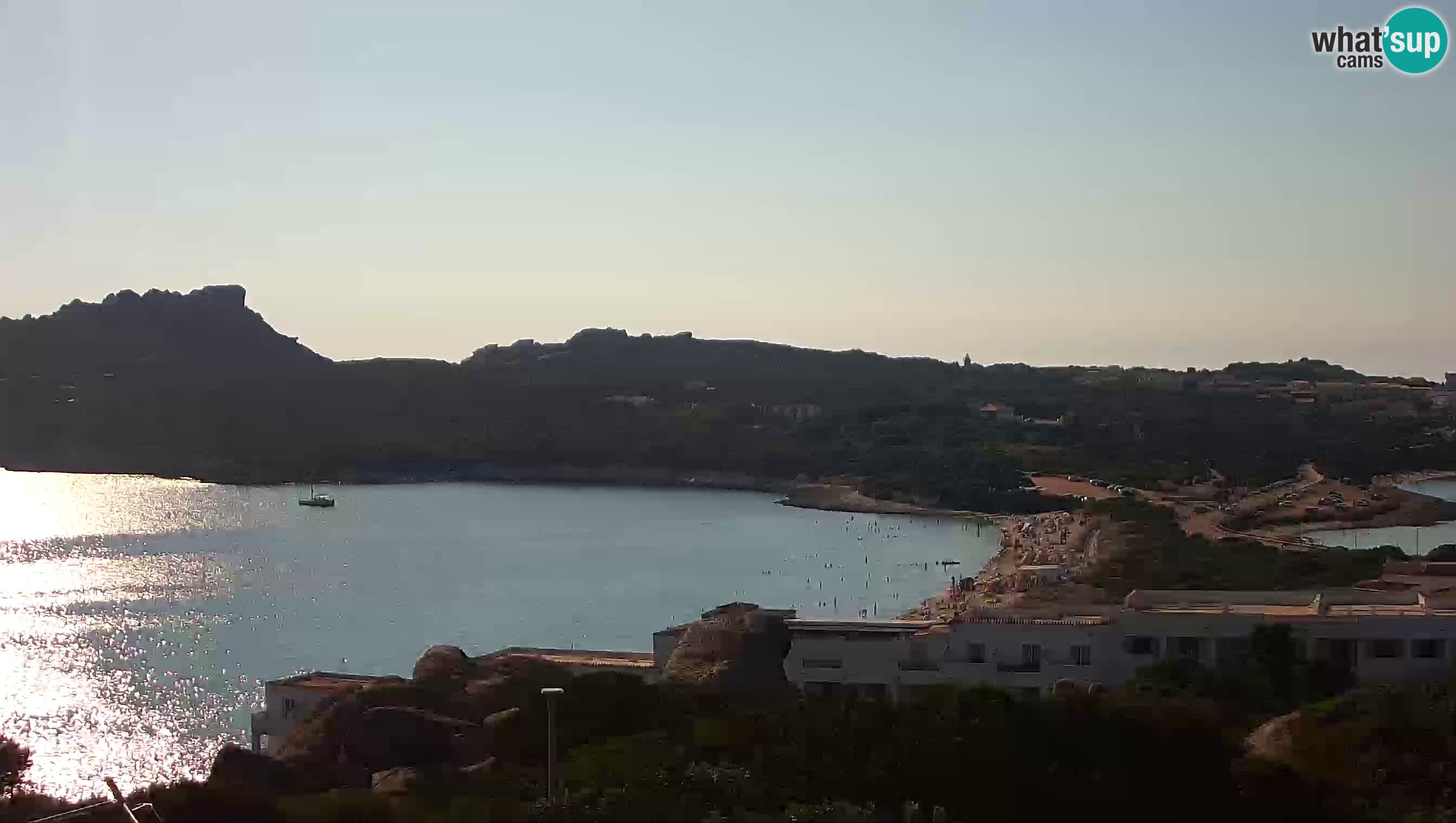 Live Webcam Capo Testa der Strand von 2 Meer – Santa Teresa Gallura – livecam Sardinien