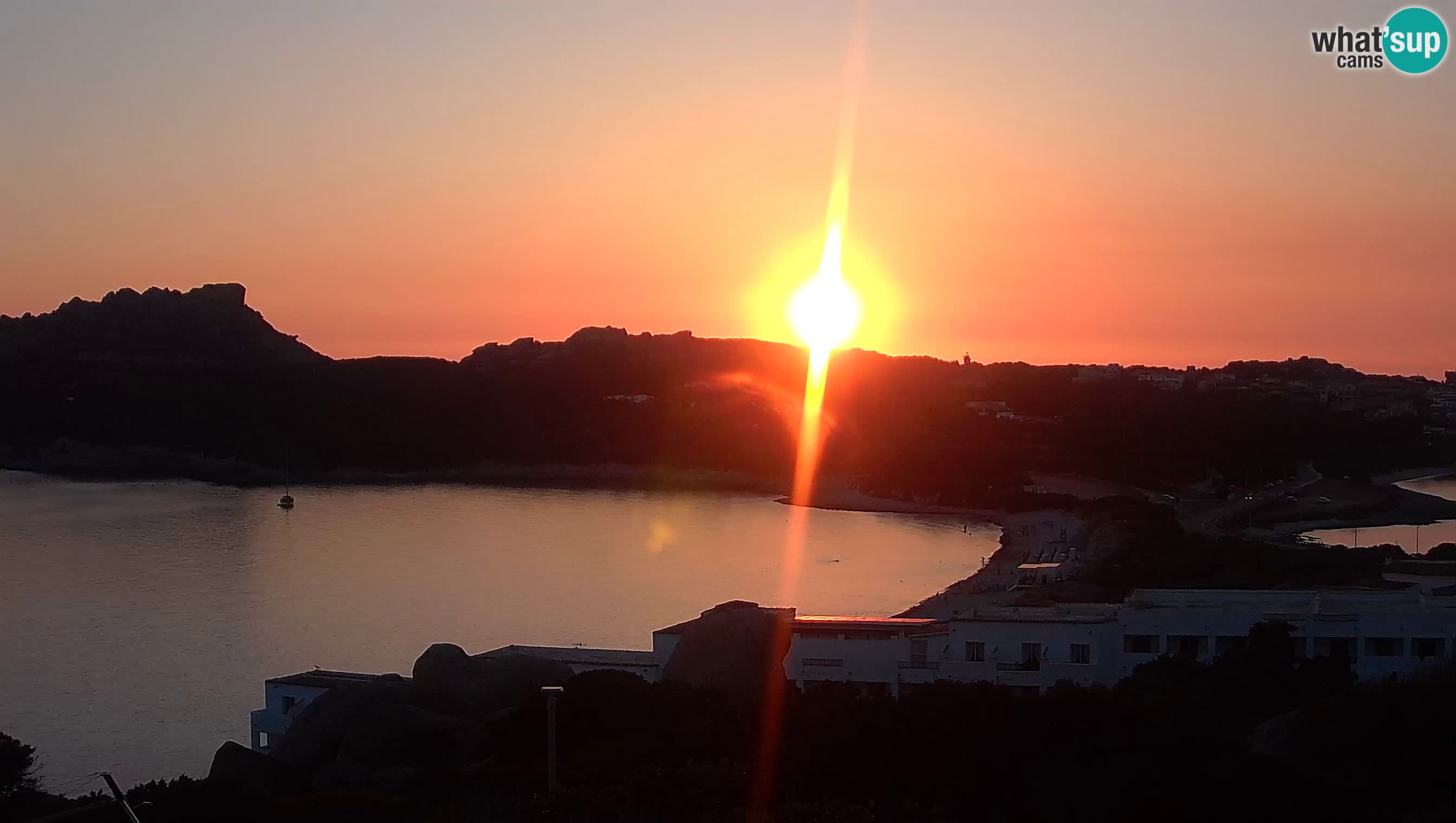 Webcam en vivo Capo Testa la playa de 2 mar – Santa Teresa Gallura – livecam Sardinia