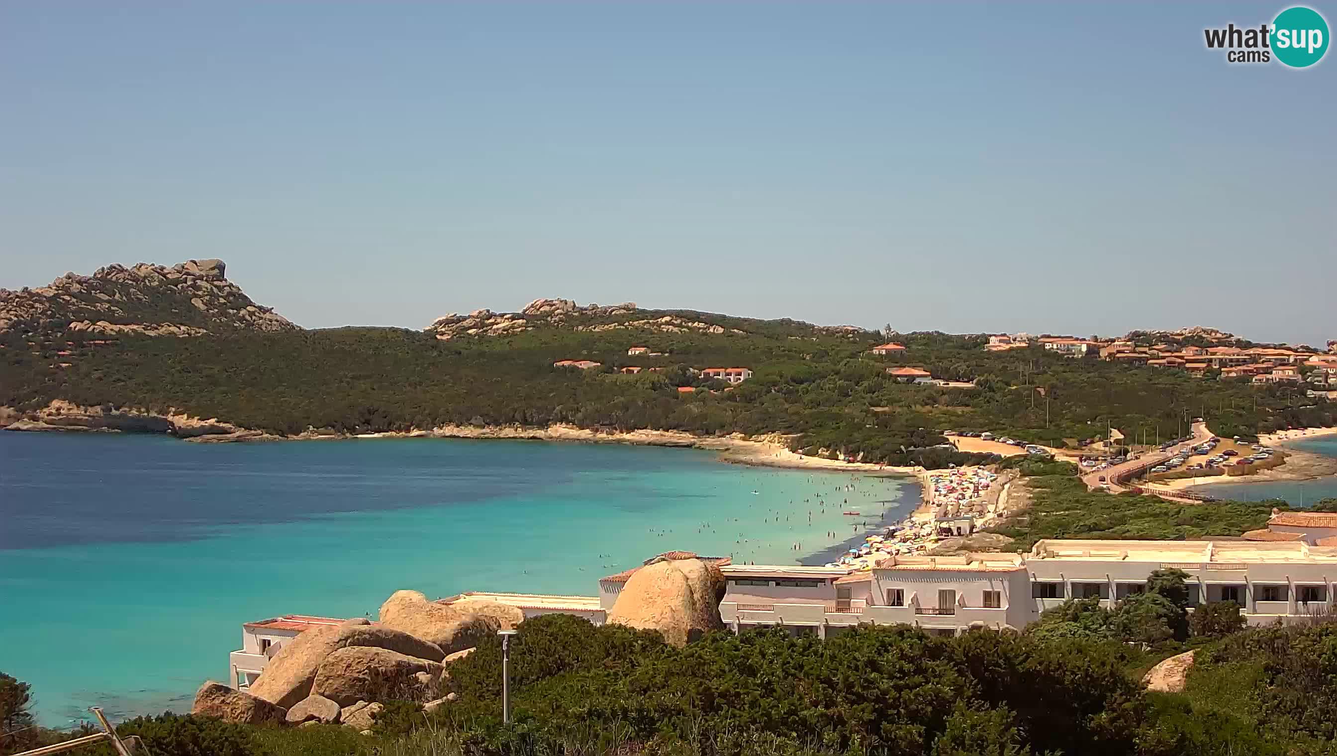 Live Webcam Capo Testa la spiaggia dei due mari – Santa Teresa Gallura – livecam Sardegna
