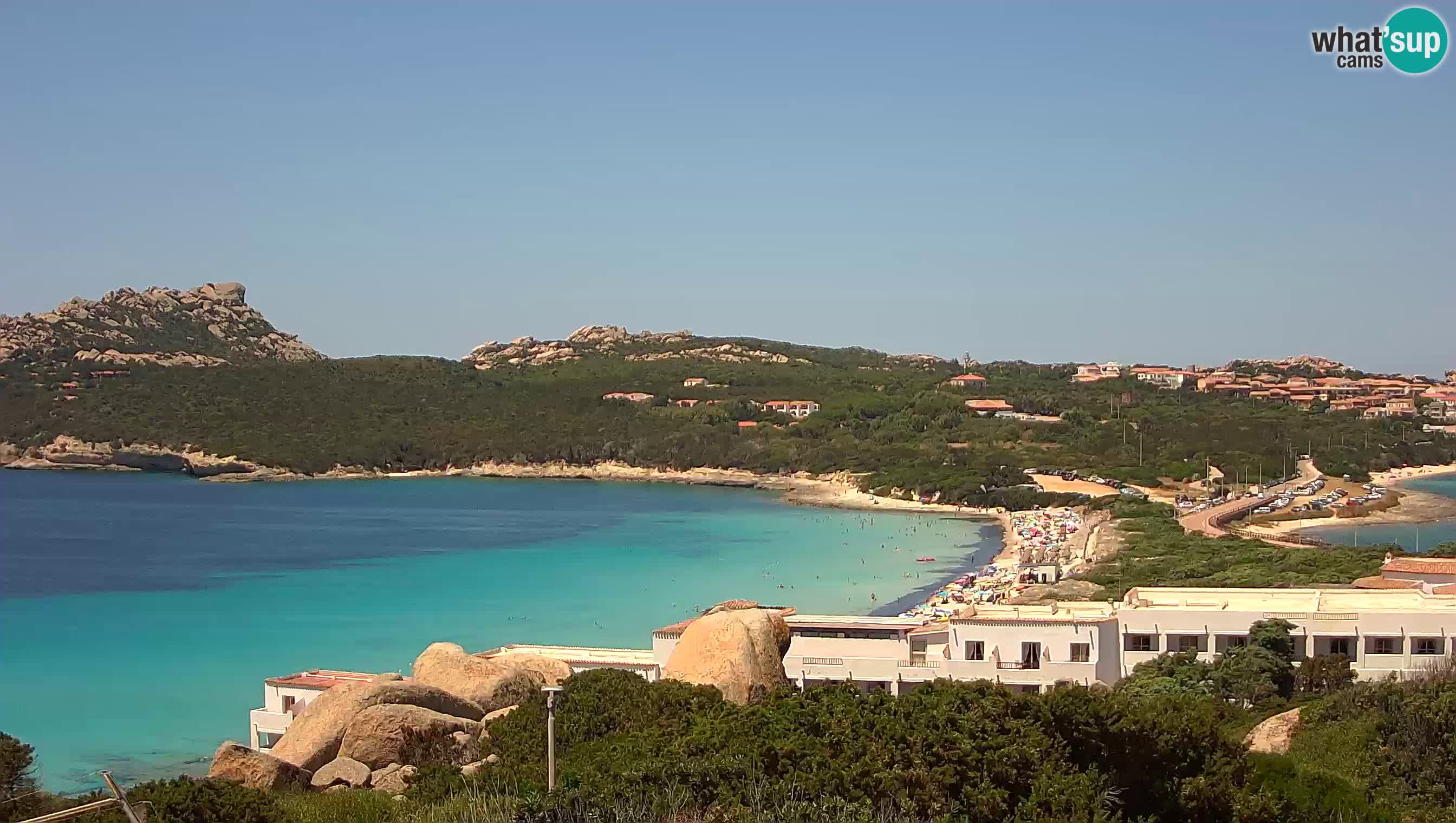 Webcam en vivo Capo Testa la playa de 2 mar – Santa Teresa Gallura – livecam Sardinia
