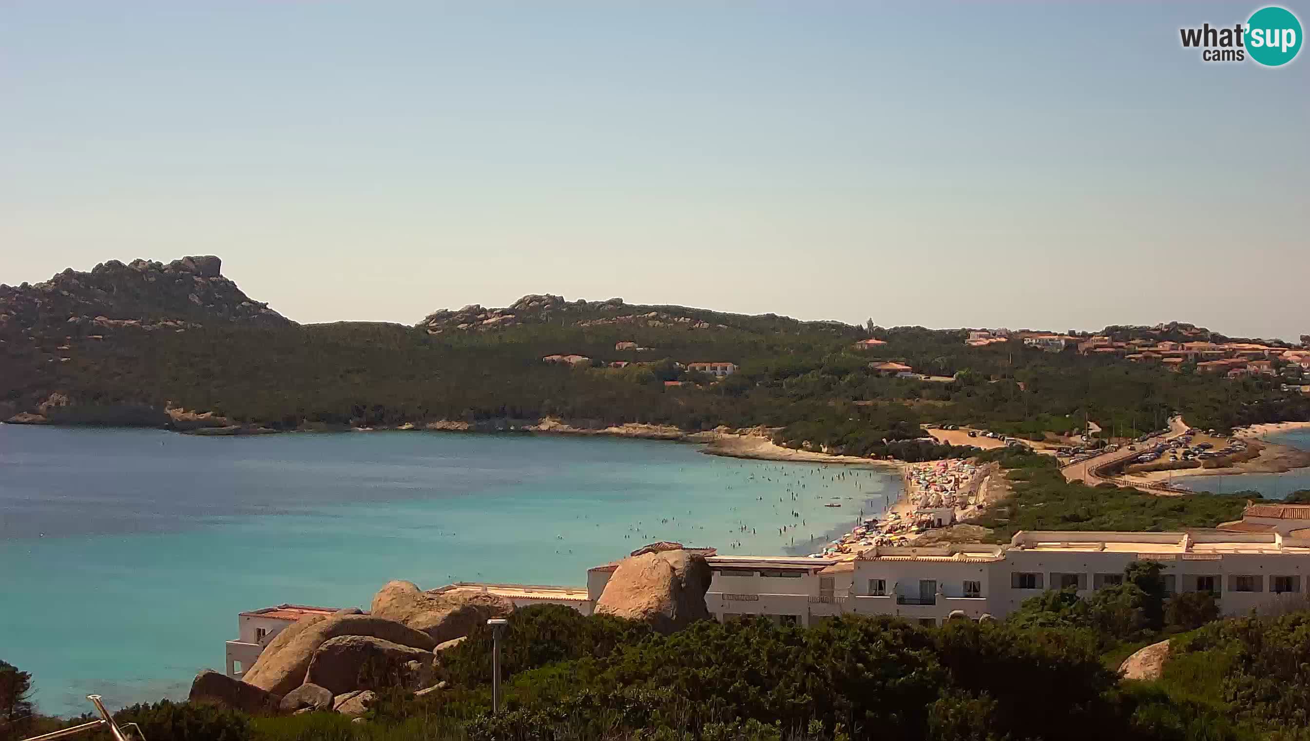 Live Webcam Capo Testa the beach of 2 sea – Santa Teresa Gallura – livecam Sardinia