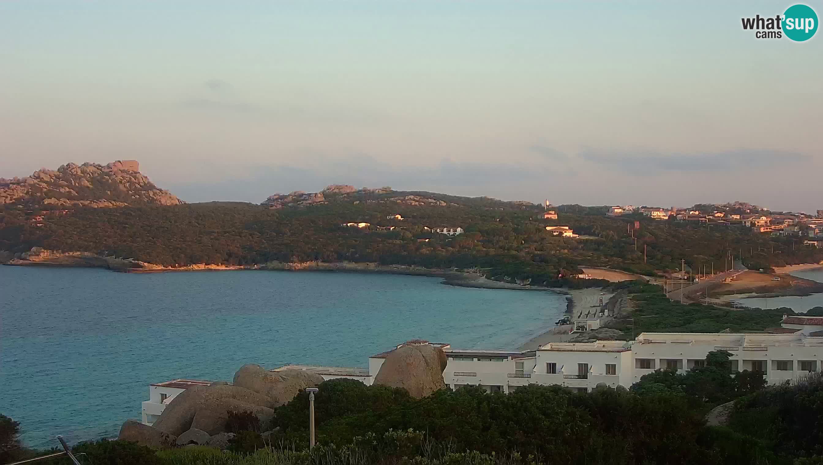 Webcam en vivo Capo Testa la playa de 2 mar – Santa Teresa Gallura – livecam Sardinia