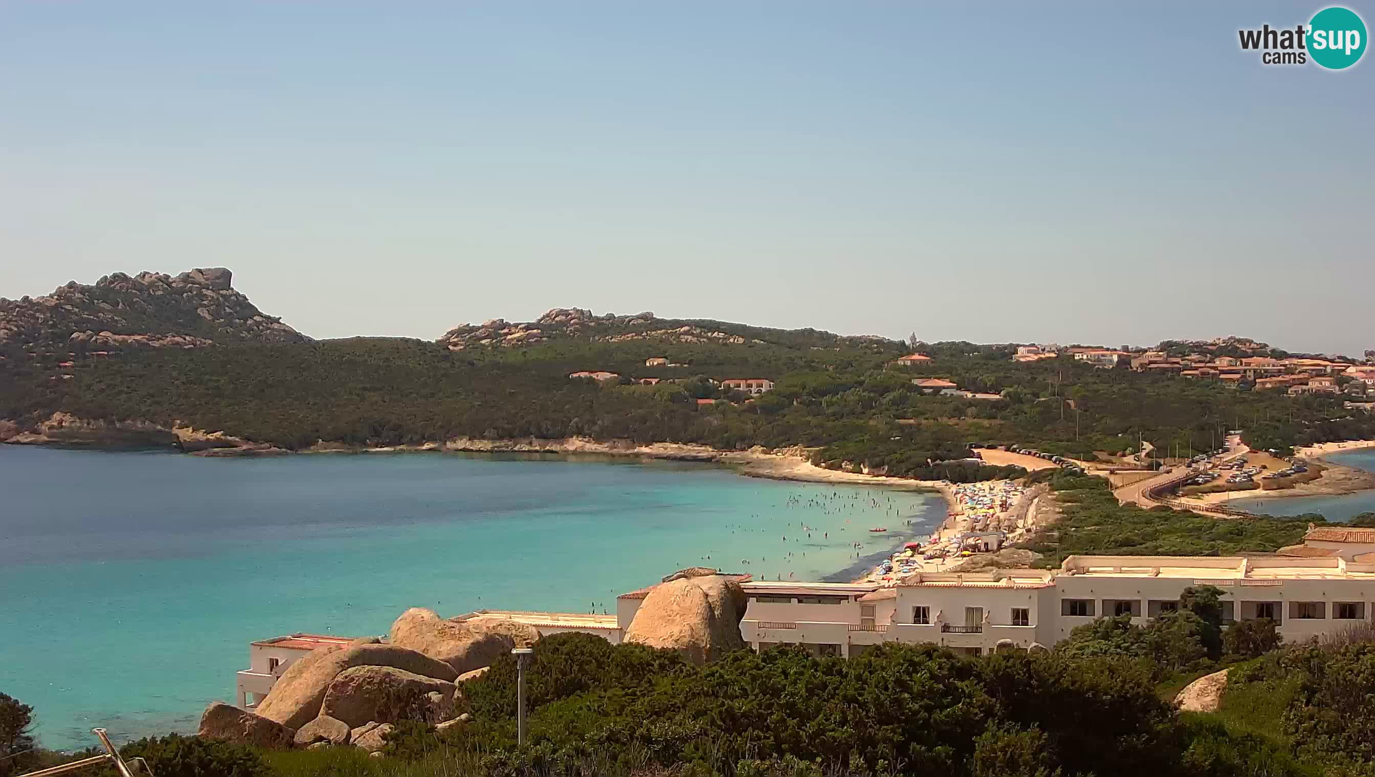 Live Webcam Capo Testa the beach of 2 sea – Santa Teresa Gallura – livecam Sardinia