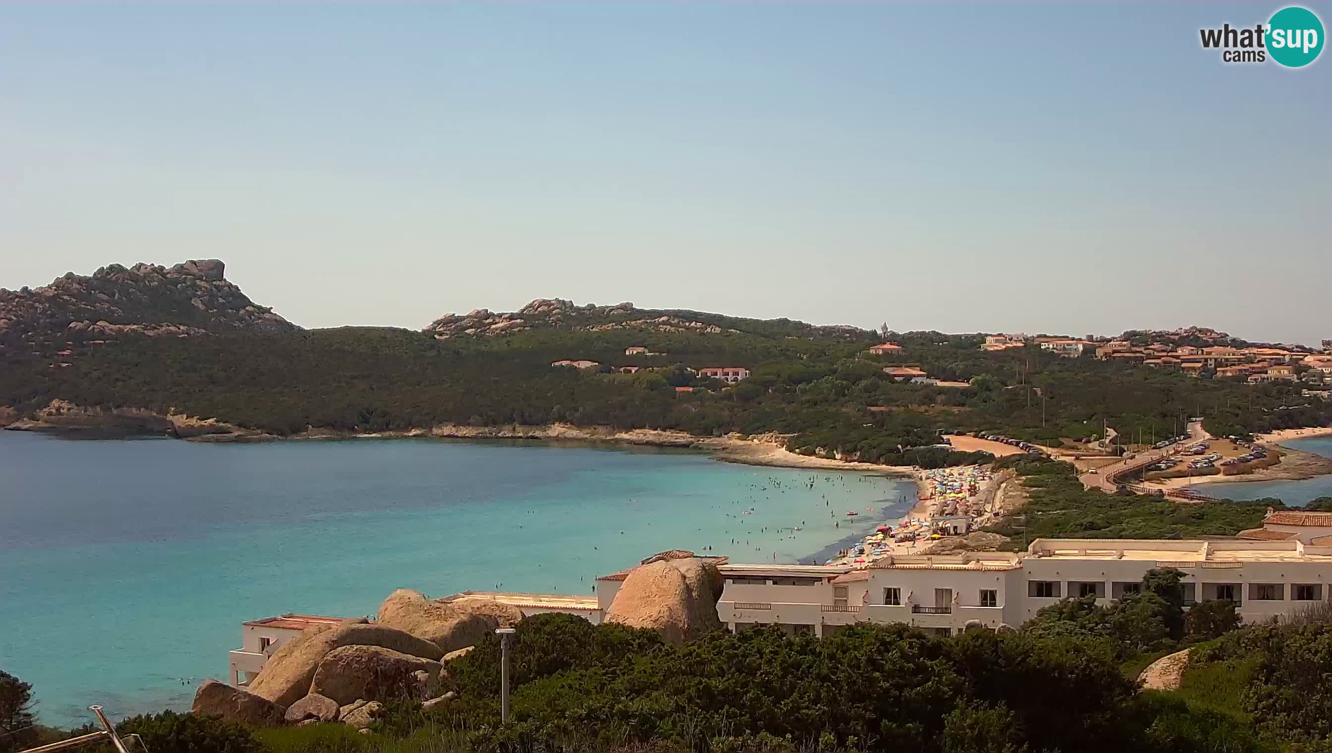 Spletna kamera v živo Capo Testa plaža dveh morij – Santa Teresa Gallura – Sardinija