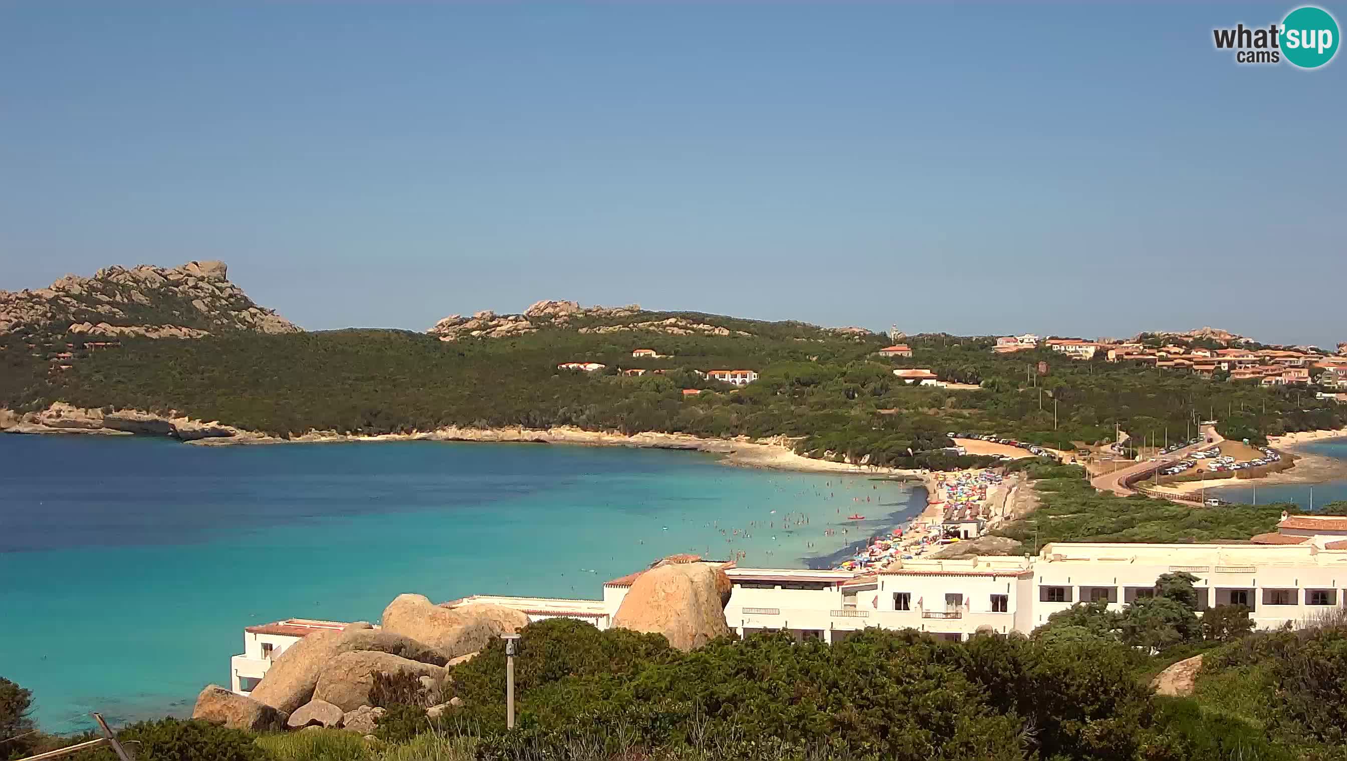 Web kamera uživo Capo Testa plaža s 2 mora – Santa Teresa Gallura – kamera uživo Sardinija