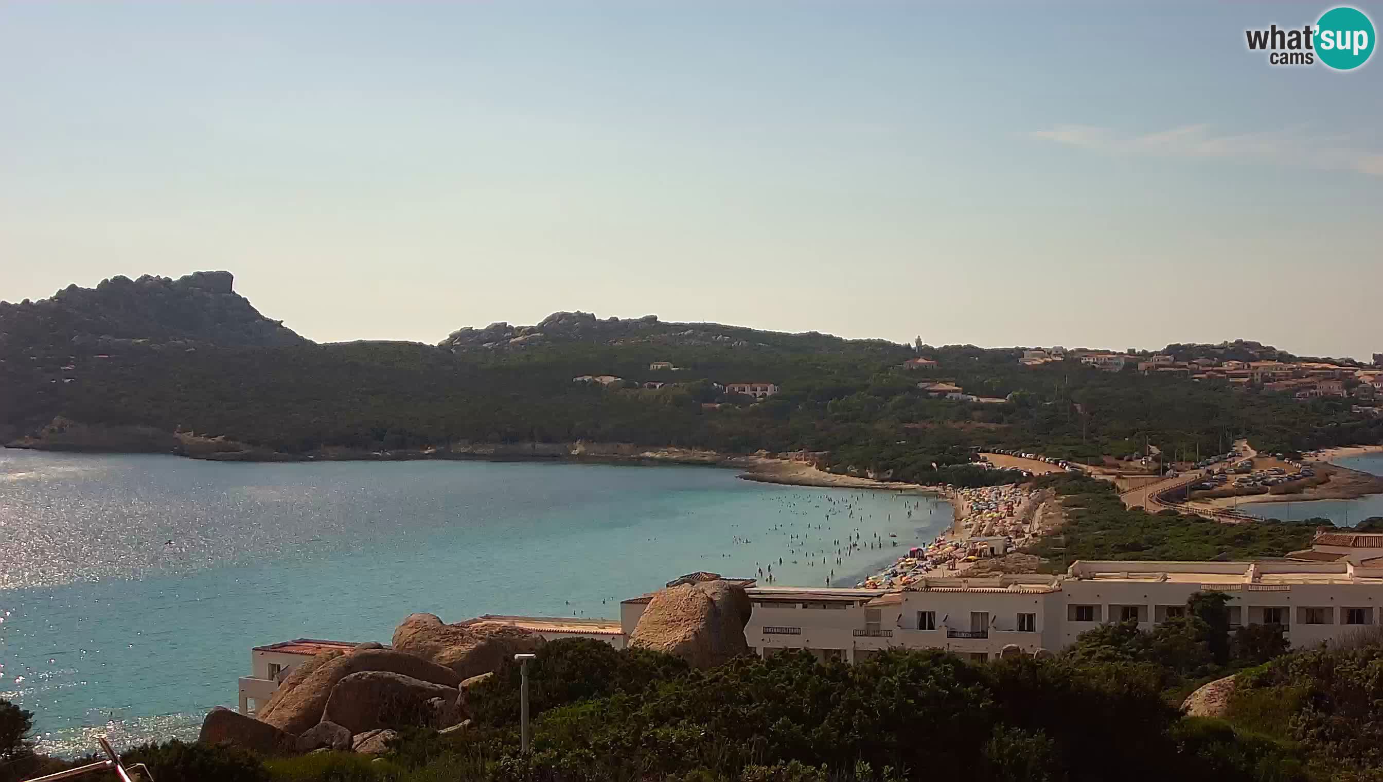 Live Webcam Capo Testa the beach of 2 sea – Santa Teresa Gallura – livecam Sardinia
