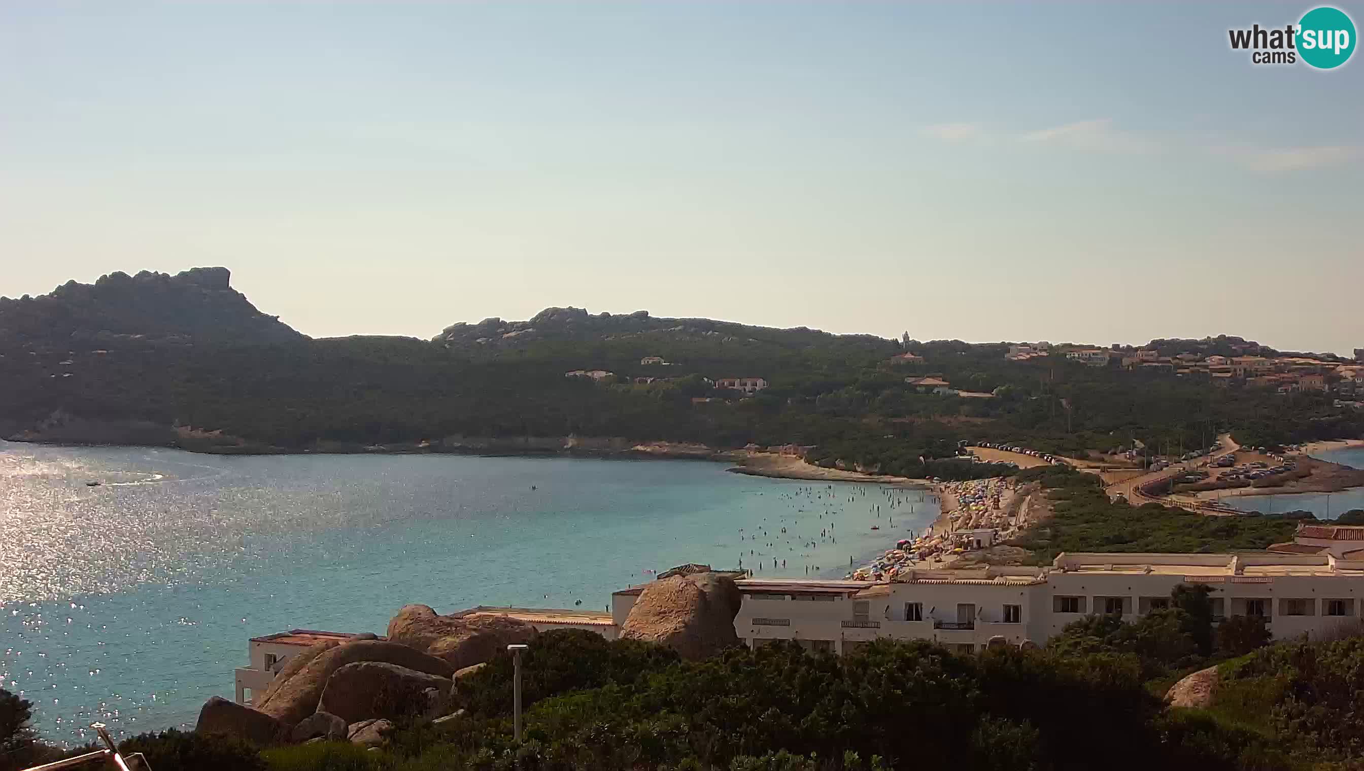 Live Webcam Capo Testa the beach of 2 sea – Santa Teresa Gallura – livecam Sardinia