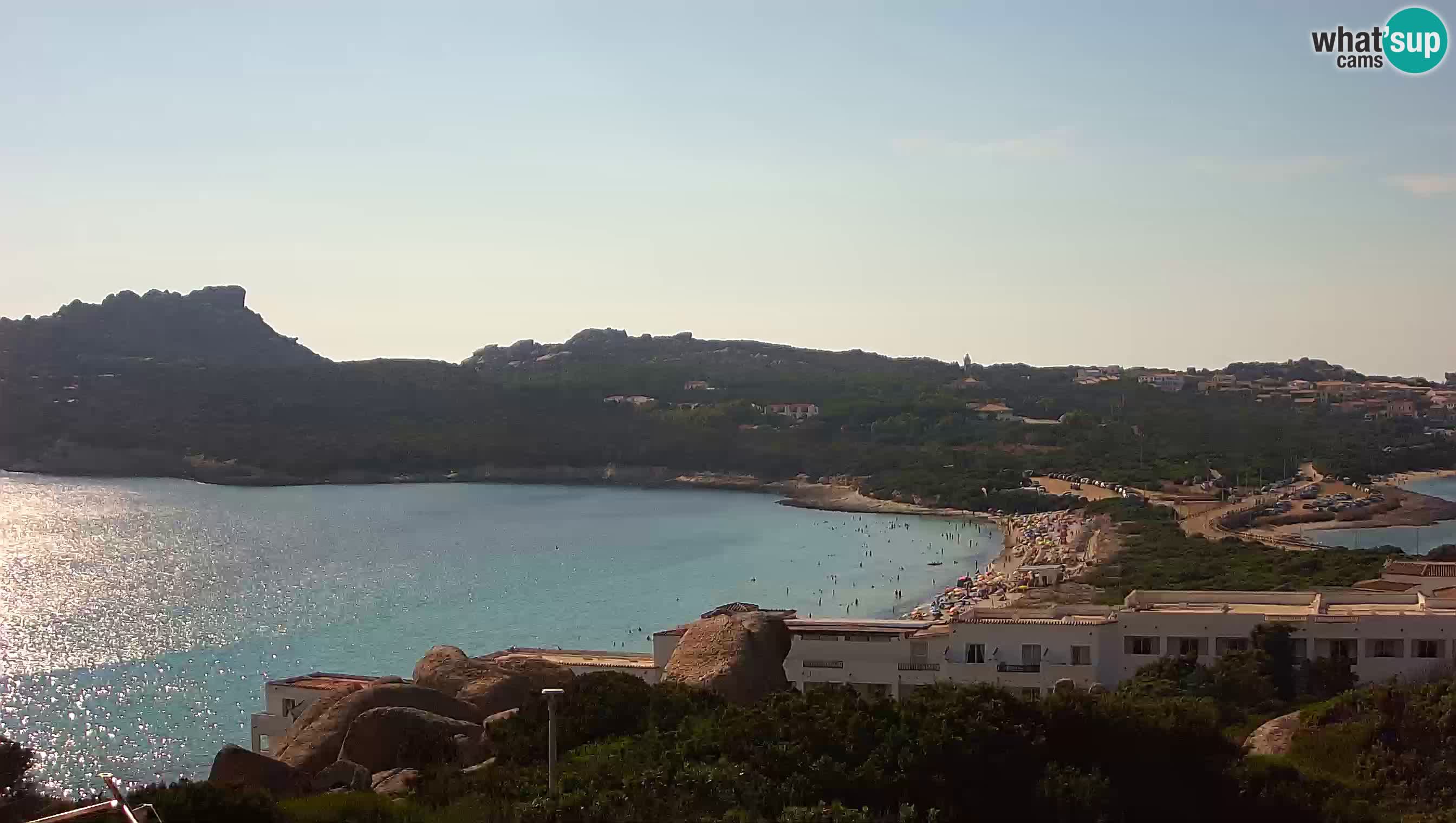 Spletna kamera v živo Capo Testa plaža dveh morij – Santa Teresa Gallura – Sardinija
