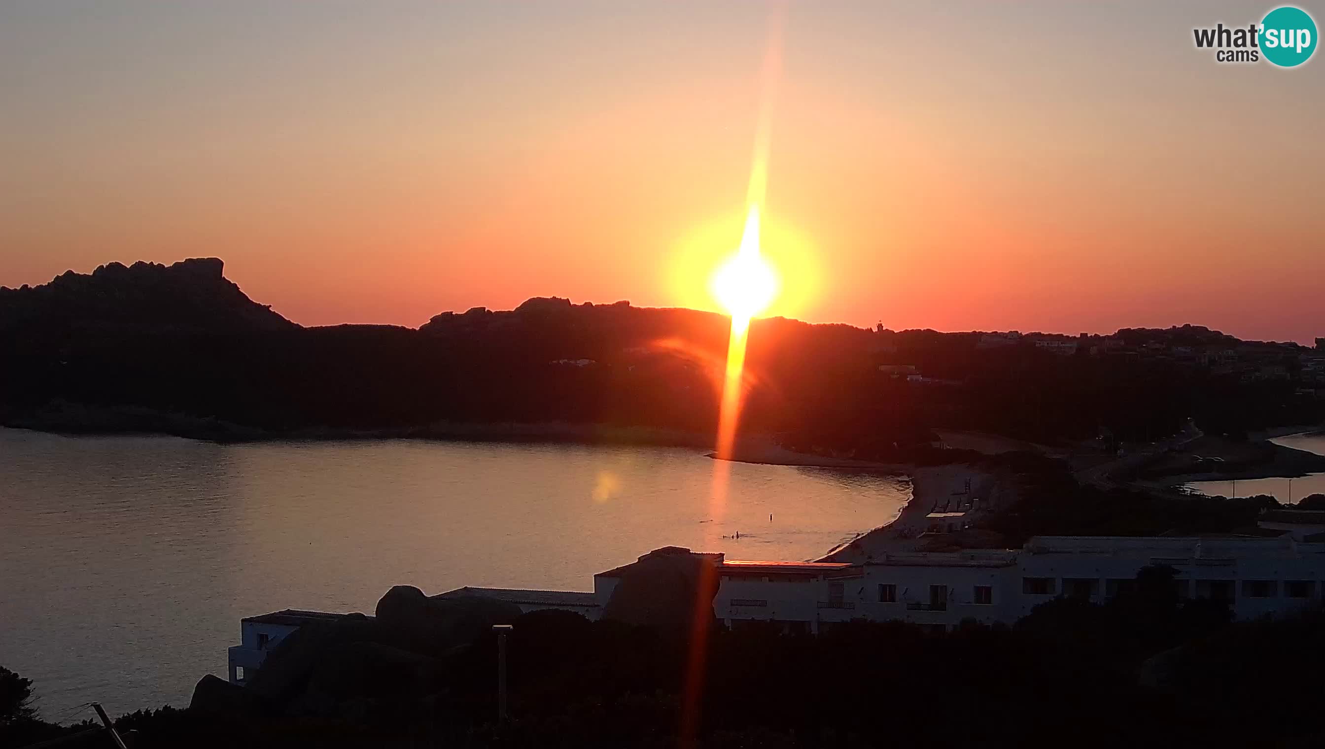Live Webcam Capo Testa der Strand von 2 Meer – Santa Teresa Gallura – livecam Sardinien