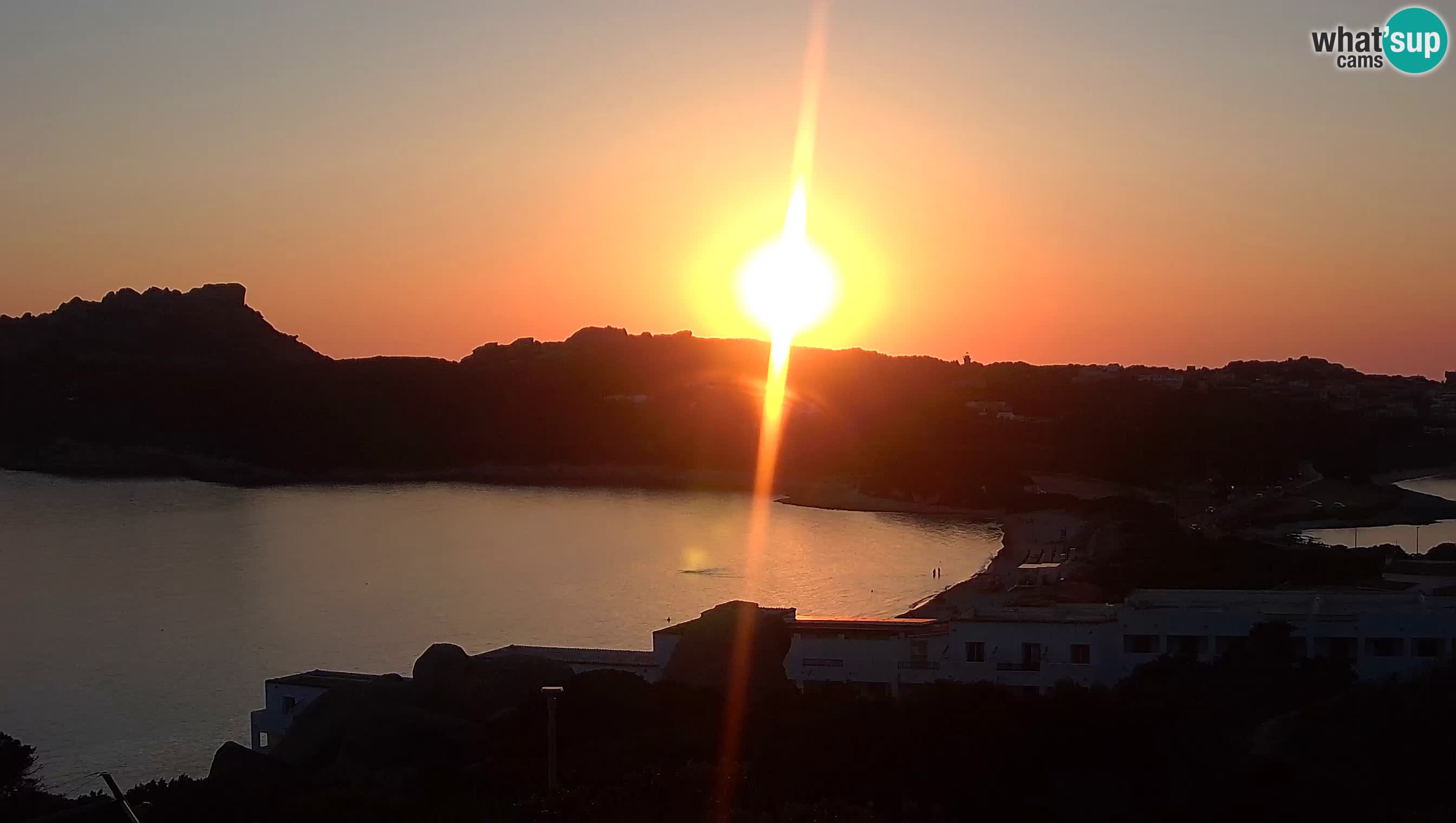 Live Webcam Capo Testa la plage de 2 mer – Santa Teresa Gallura – livecam Sardaigne