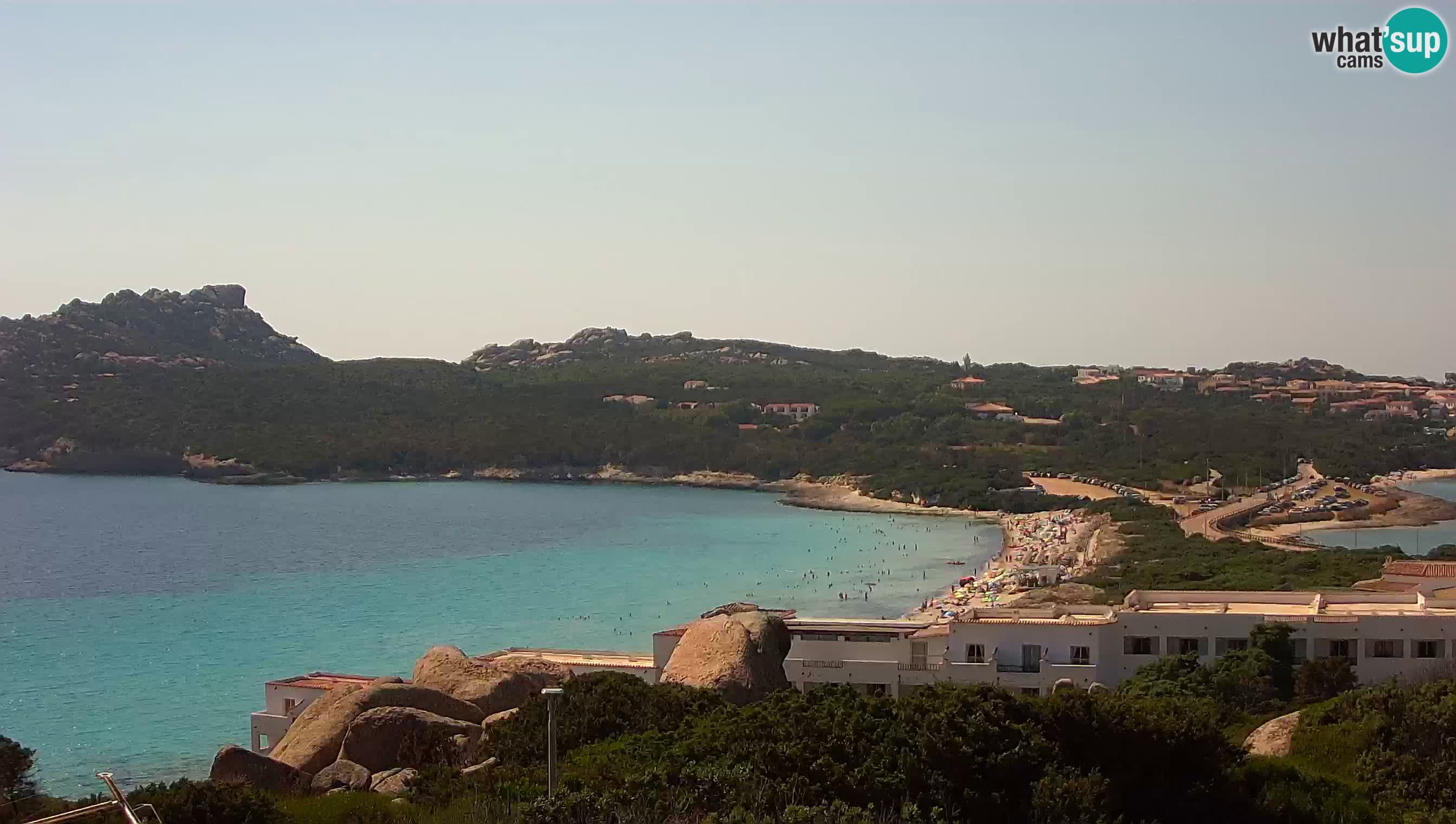Spletna kamera v živo Capo Testa plaža dveh morij – Santa Teresa Gallura – Sardinija
