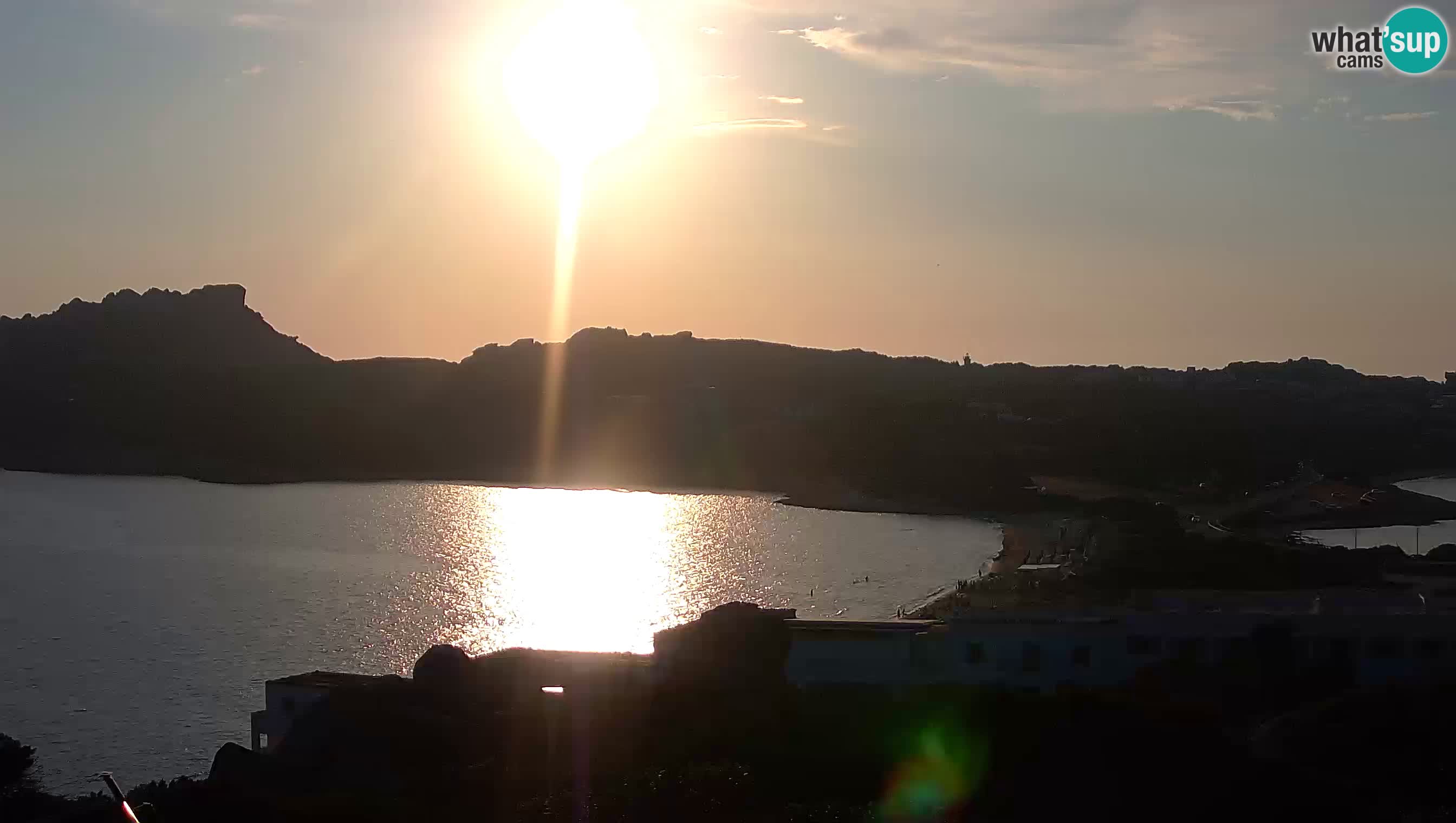 Live Webcam Capo Testa la plage de 2 mer – Santa Teresa Gallura – livecam Sardaigne