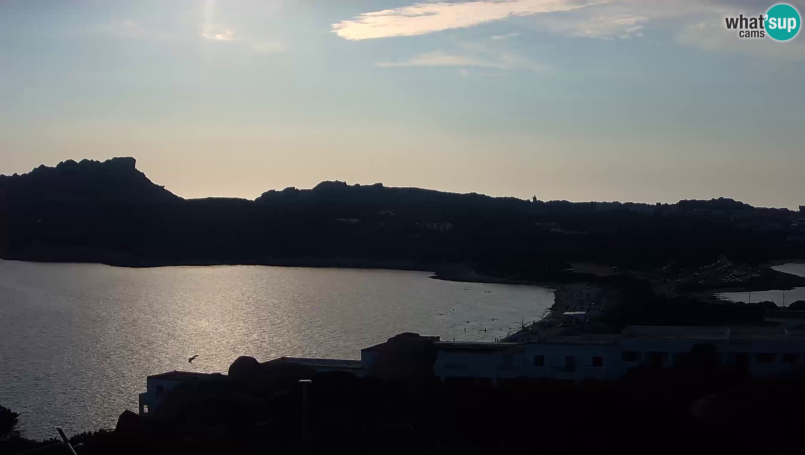 Live Webcam Capo Testa la plage de 2 mer – Santa Teresa Gallura – livecam Sardaigne