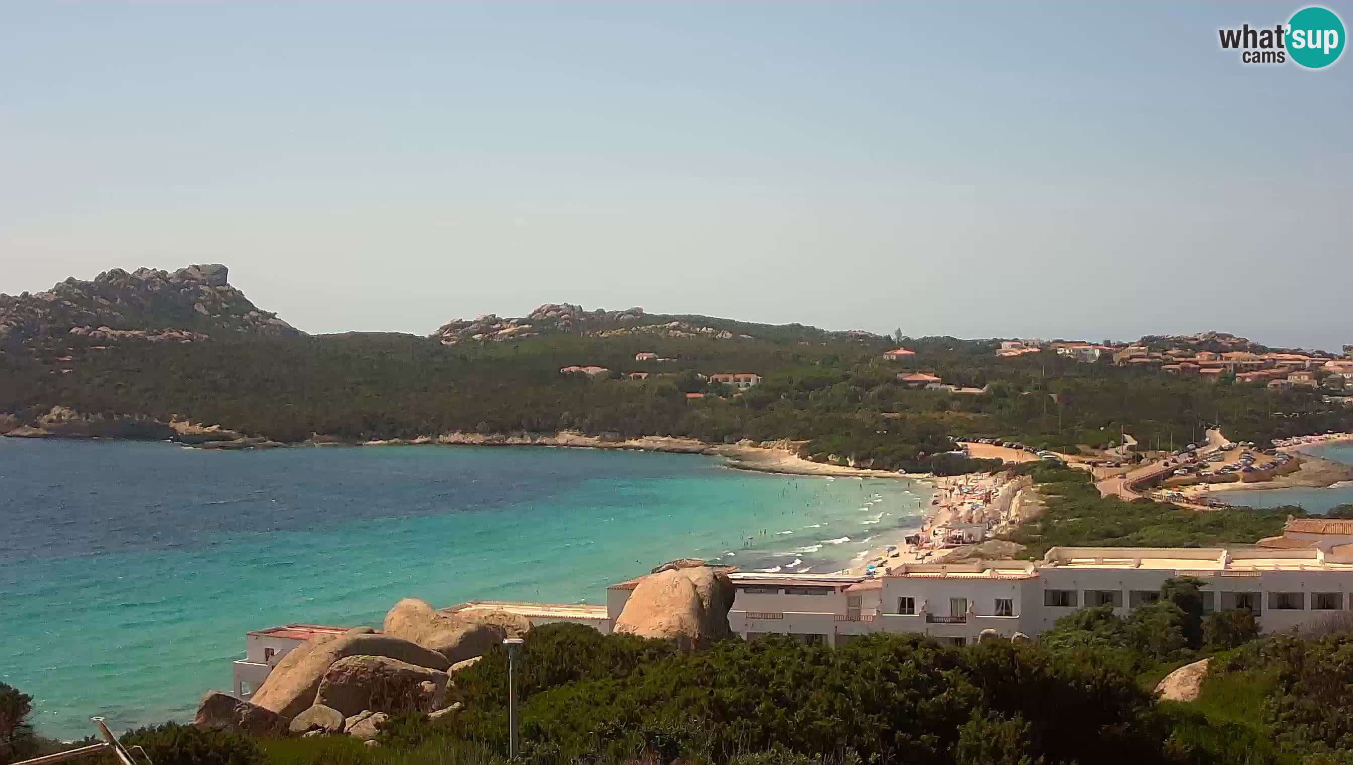 Spletna kamera v živo Capo Testa plaža dveh morij – Santa Teresa Gallura – Sardinija