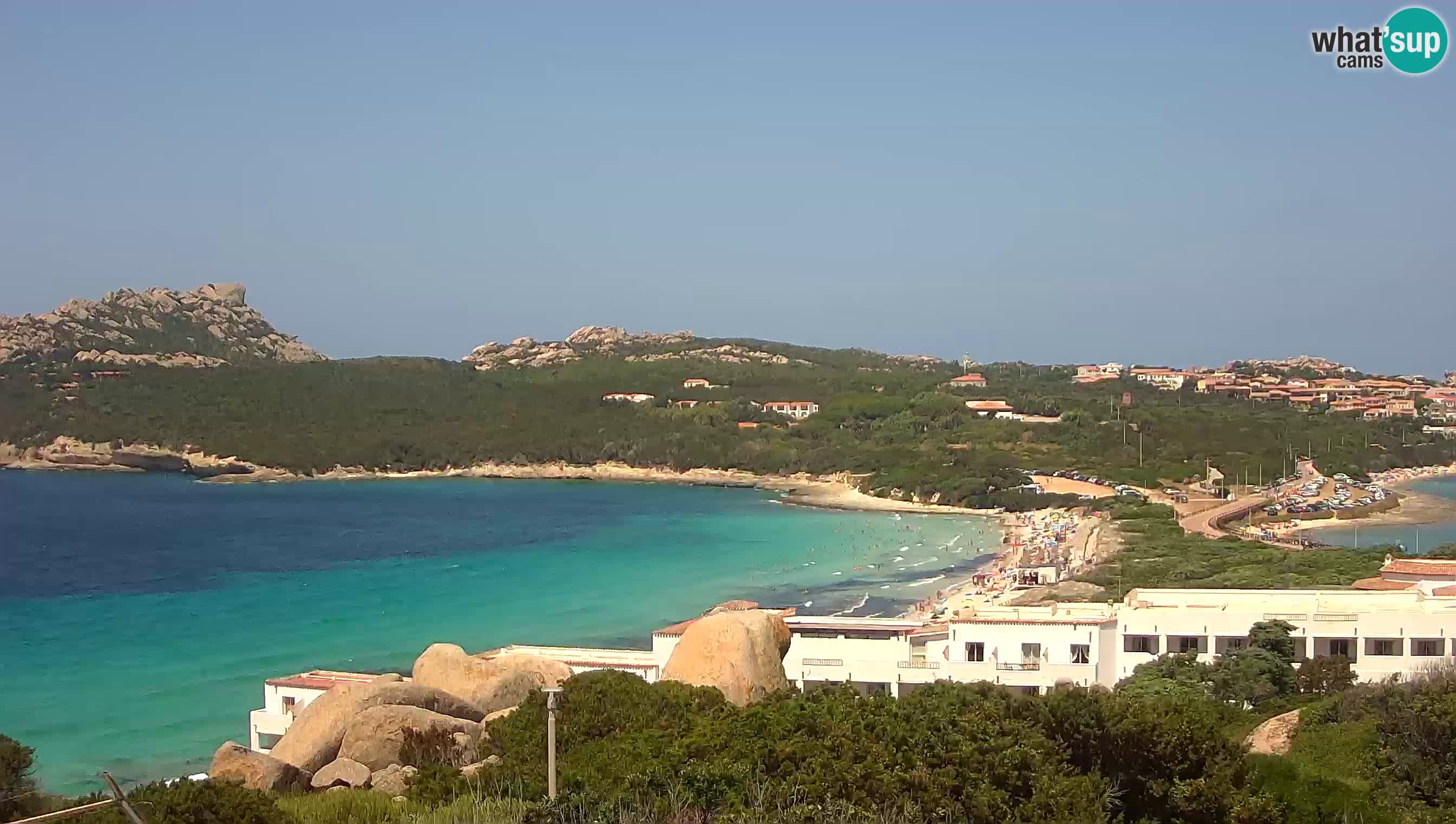 Web kamera uživo Capo Testa plaža s 2 mora – Santa Teresa Gallura – kamera uživo Sardinija