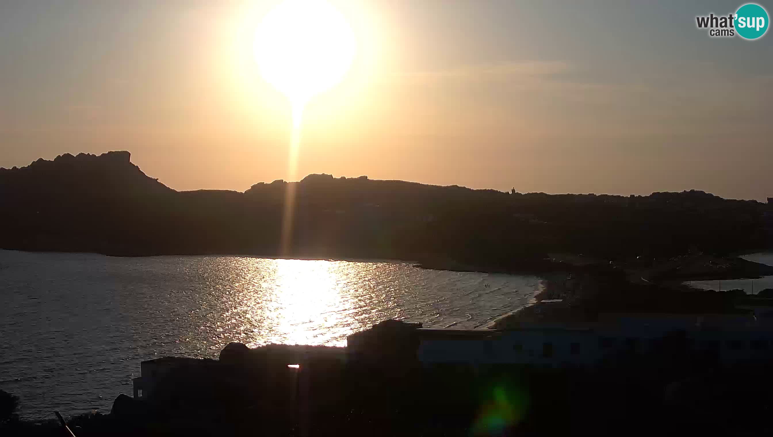 Live Webcam Capo Testa der Strand von 2 Meer – Santa Teresa Gallura – livecam Sardinien