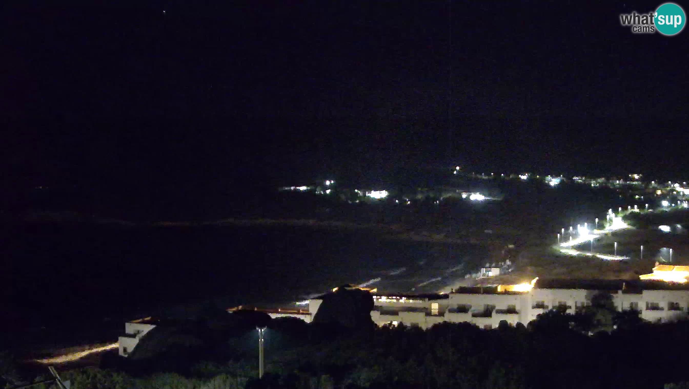 Live Webcam Capo Testa der Strand von 2 Meer – Santa Teresa Gallura – livecam Sardinien