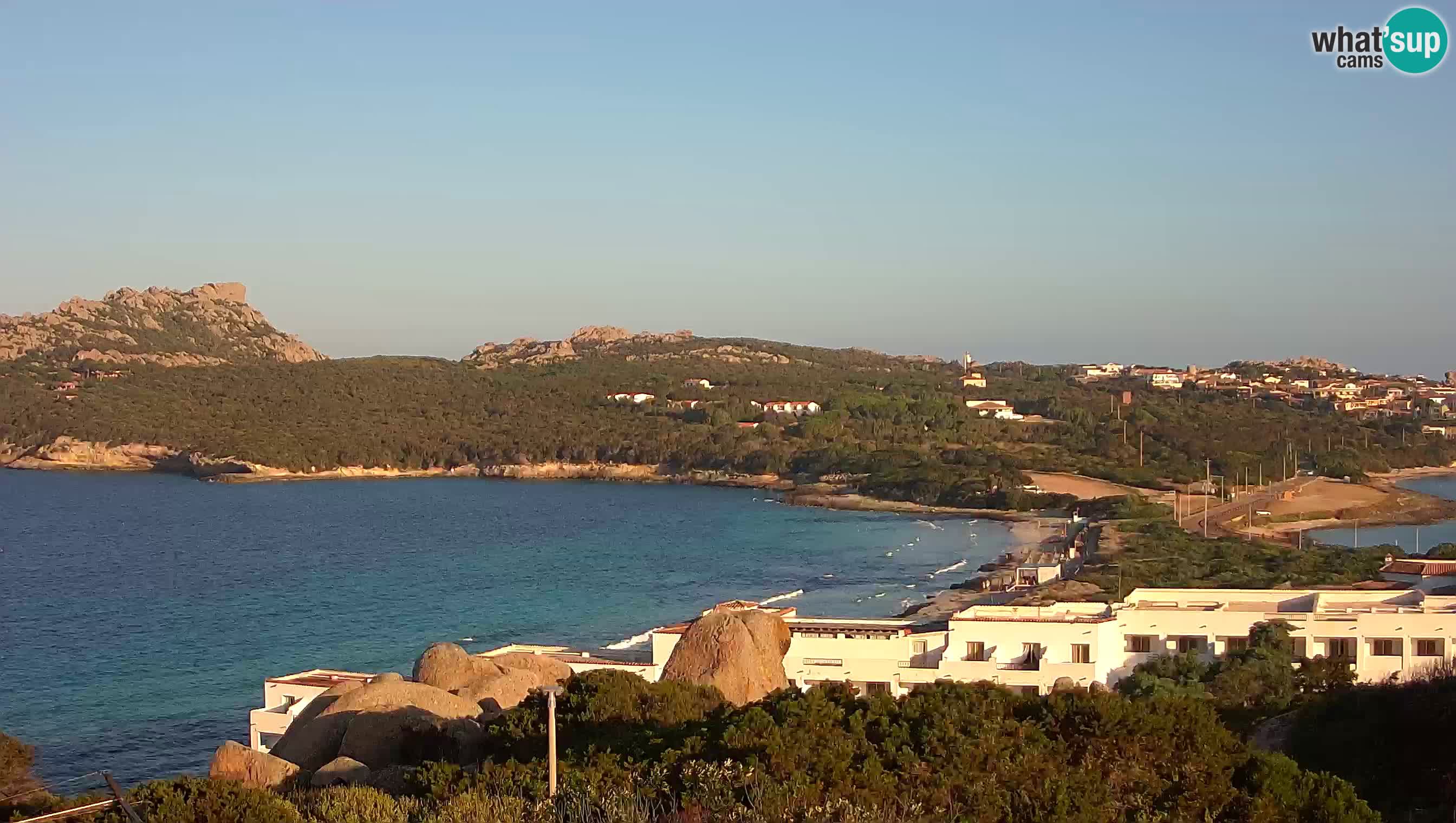 Live Webcam Capo Testa la spiaggia dei due mari – Santa Teresa Gallura – livecam Sardegna