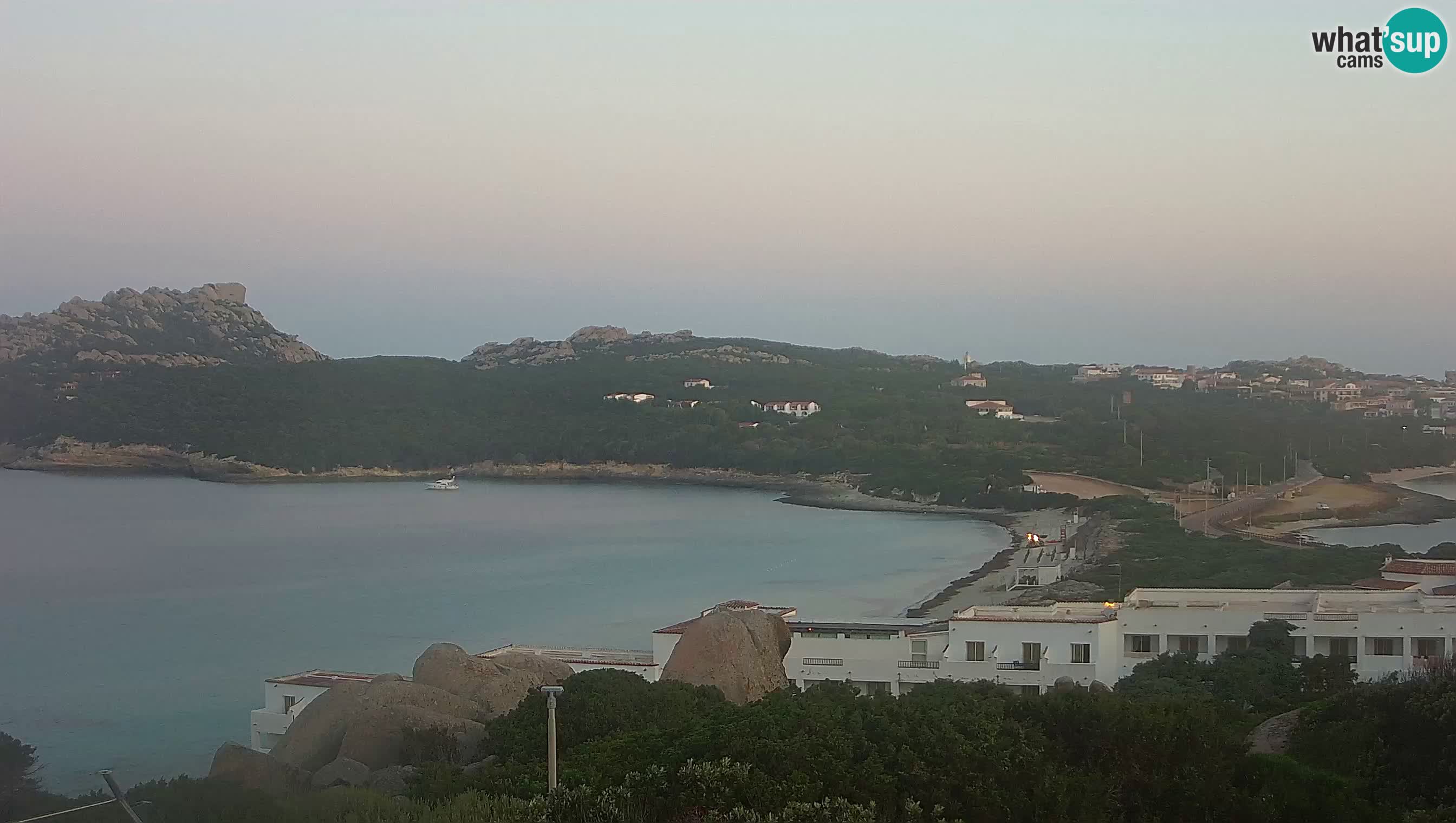 Live Webcam Capo Testa la plage de 2 mer – Santa Teresa Gallura – livecam Sardaigne