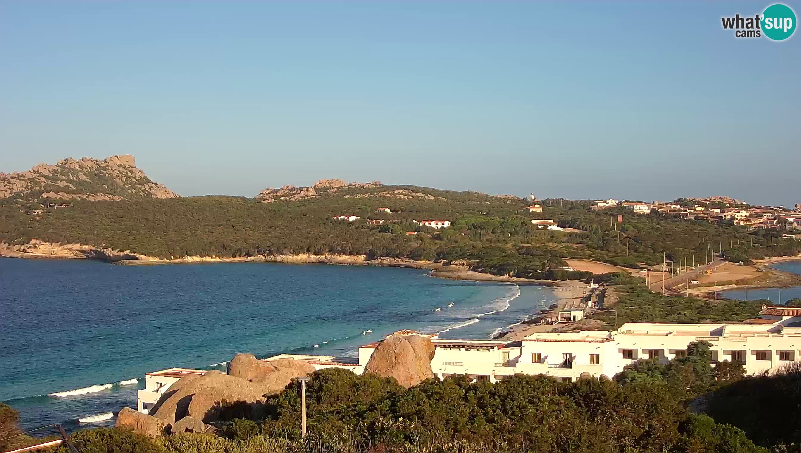 Live Webcam Capo Testa la spiaggia dei due mari – Santa Teresa Gallura – livecam Sardegna