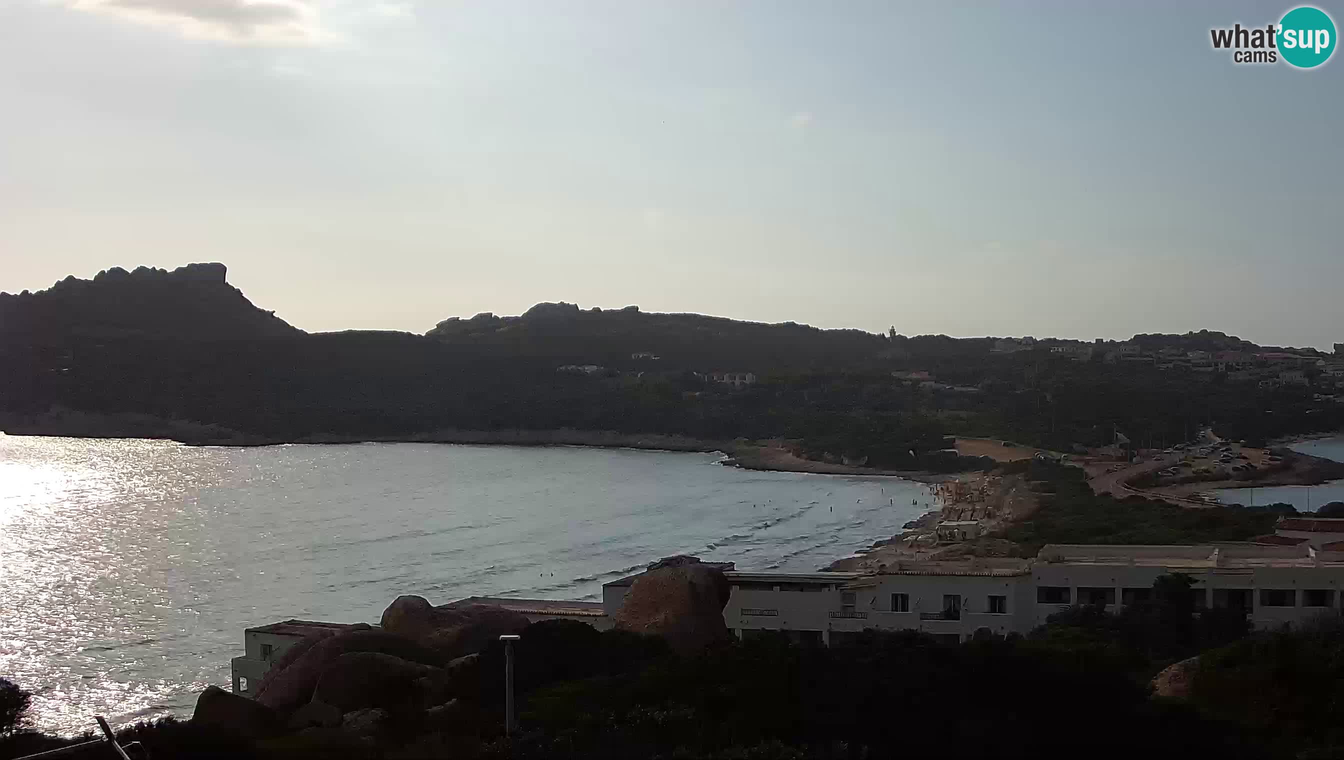 Spletna kamera v živo Capo Testa plaža dveh morij – Santa Teresa Gallura – Sardinija