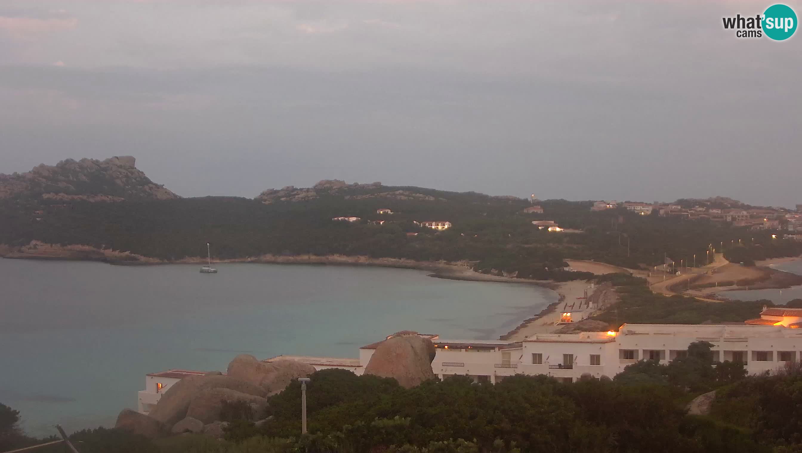Spletna kamera v živo Capo Testa plaža dveh morij – Santa Teresa Gallura – Sardinija
