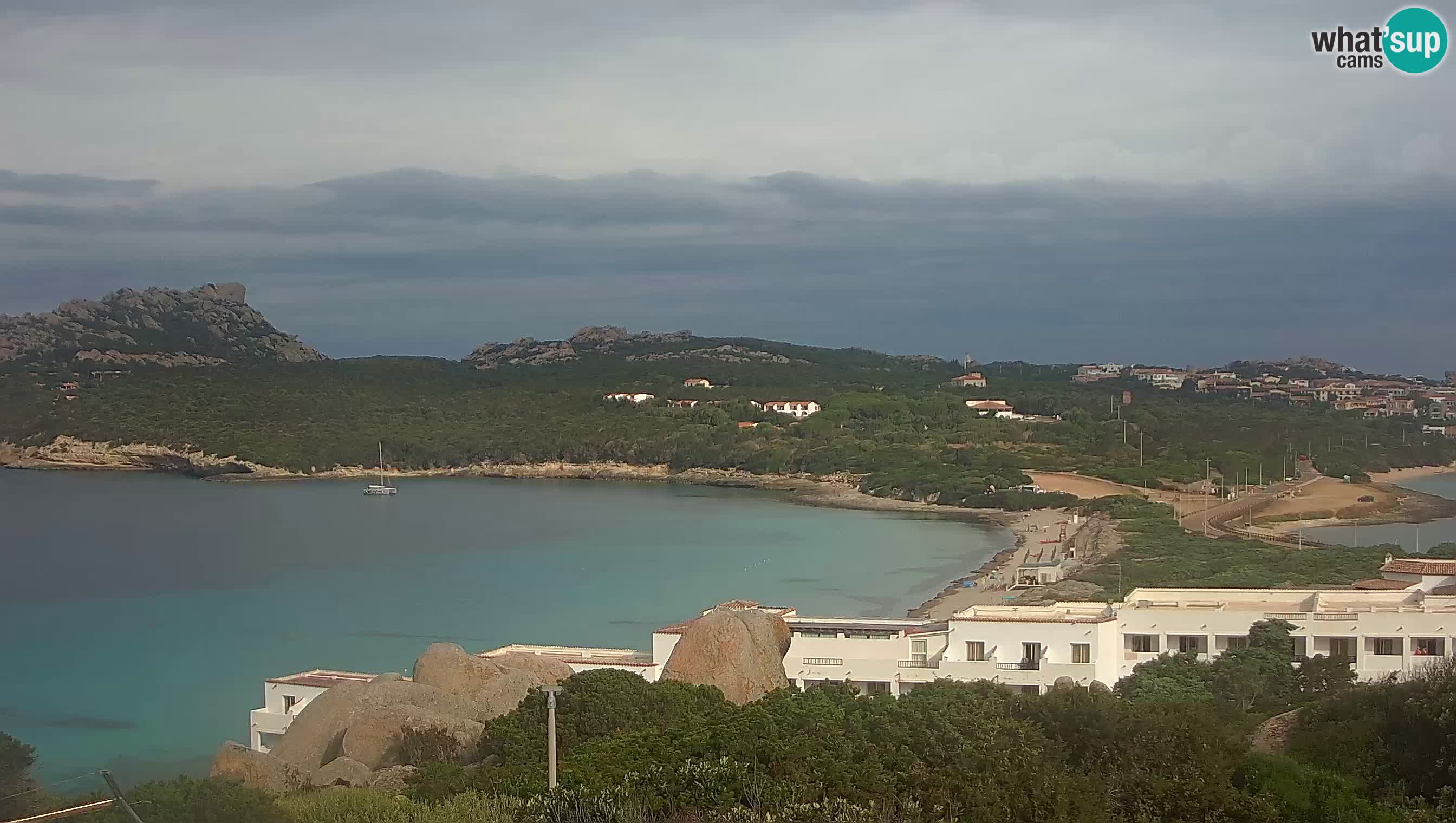 Live Webcam Capo Testa the beach of 2 sea – Santa Teresa Gallura – livecam Sardinia