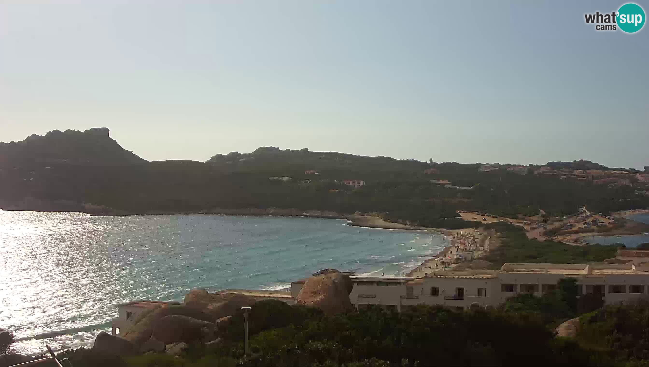 Webcam en vivo Capo Testa la playa de 2 mar – Santa Teresa Gallura – livecam Sardinia