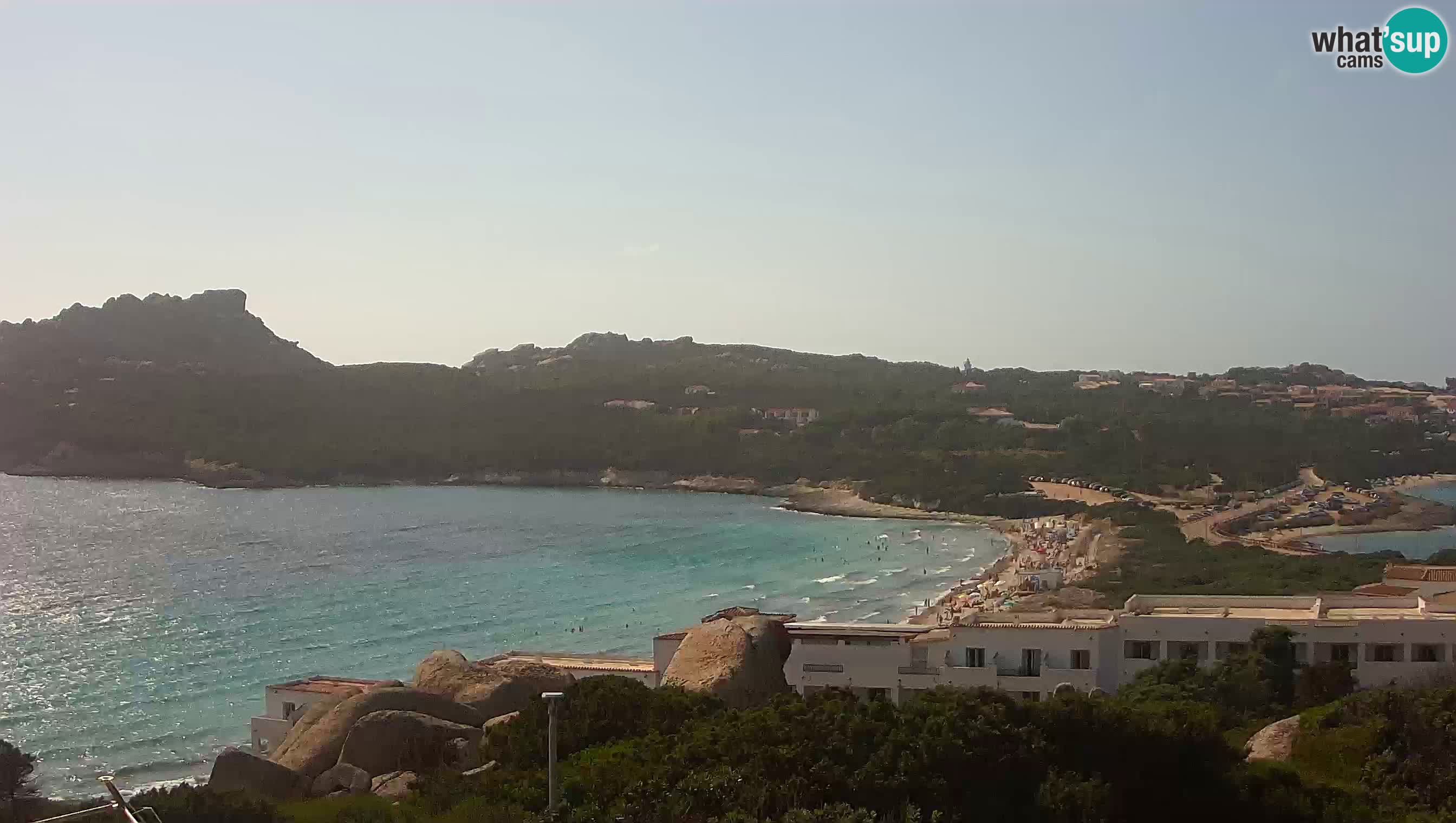 Webcam en vivo Capo Testa la playa de 2 mar – Santa Teresa Gallura – livecam Sardinia
