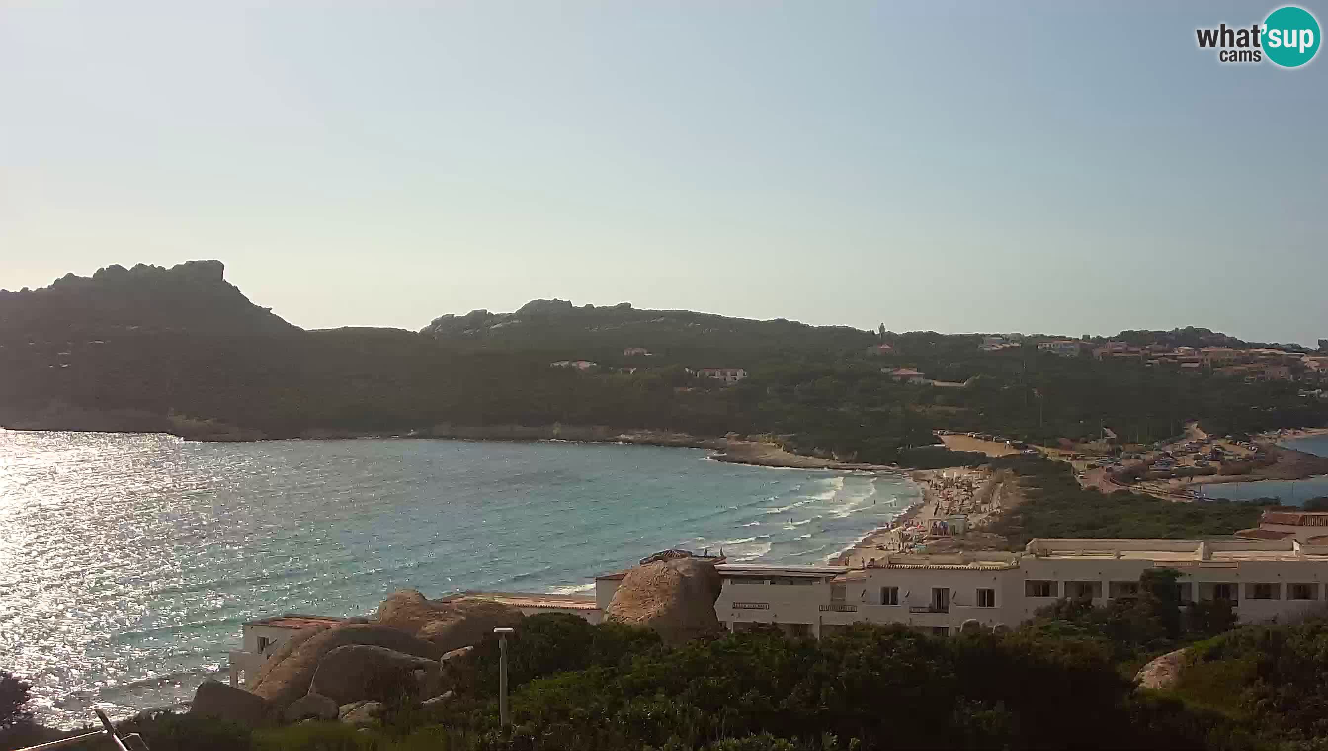 Webcam en vivo Capo Testa la playa de 2 mar – Santa Teresa Gallura – livecam Sardinia