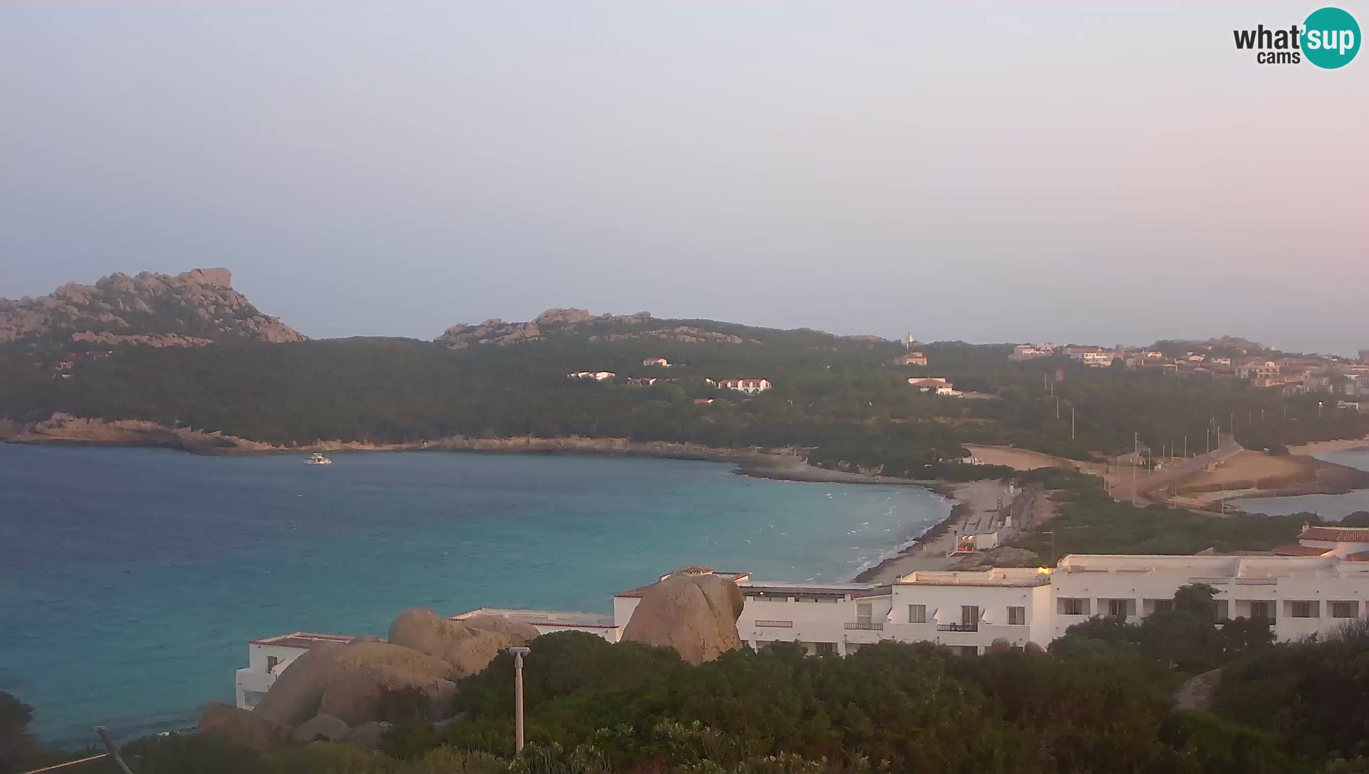 Webcam en vivo Capo Testa la playa de 2 mar – Santa Teresa Gallura – livecam Sardinia