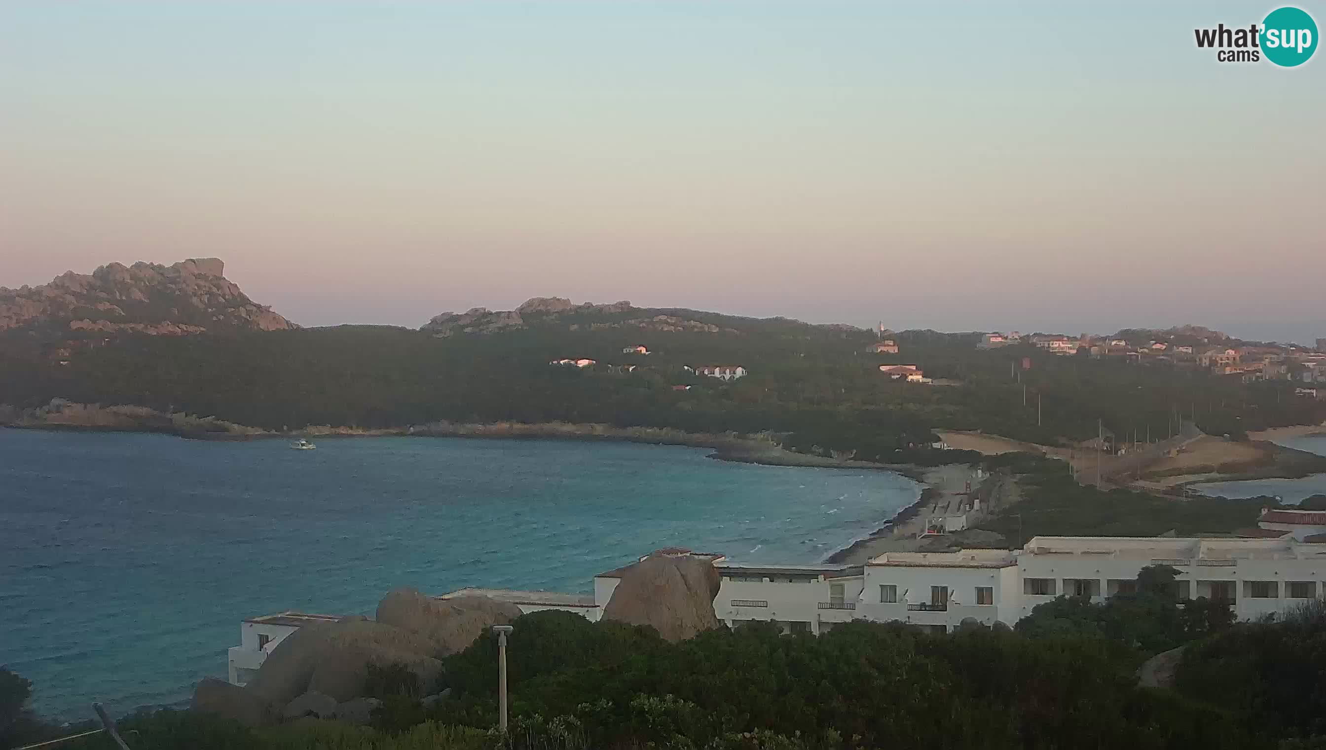 Spletna kamera v živo Capo Testa plaža dveh morij – Santa Teresa Gallura – Sardinija